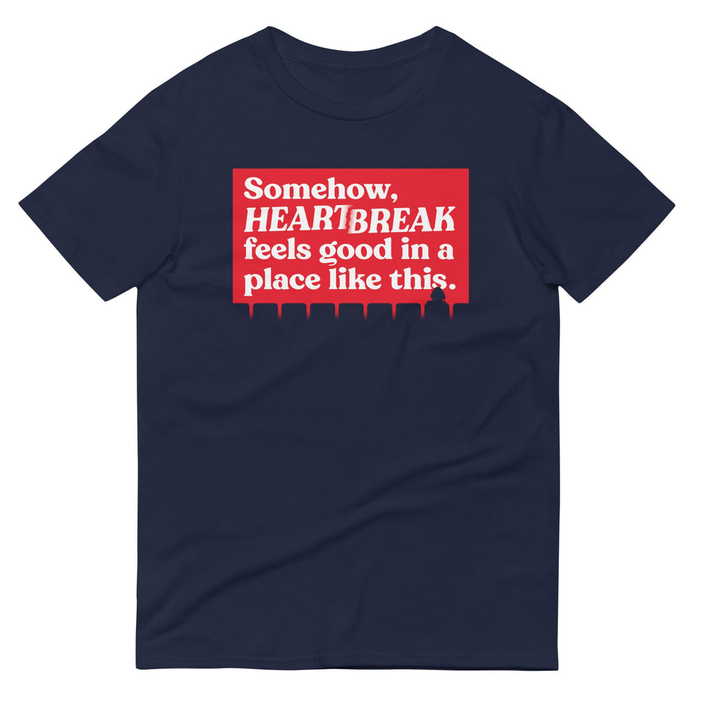 Somehow, Heartbreak Feels Good Men's Signature Tee Hoodie, Sweatshirt | CoreVibeTees.com (Image 2)