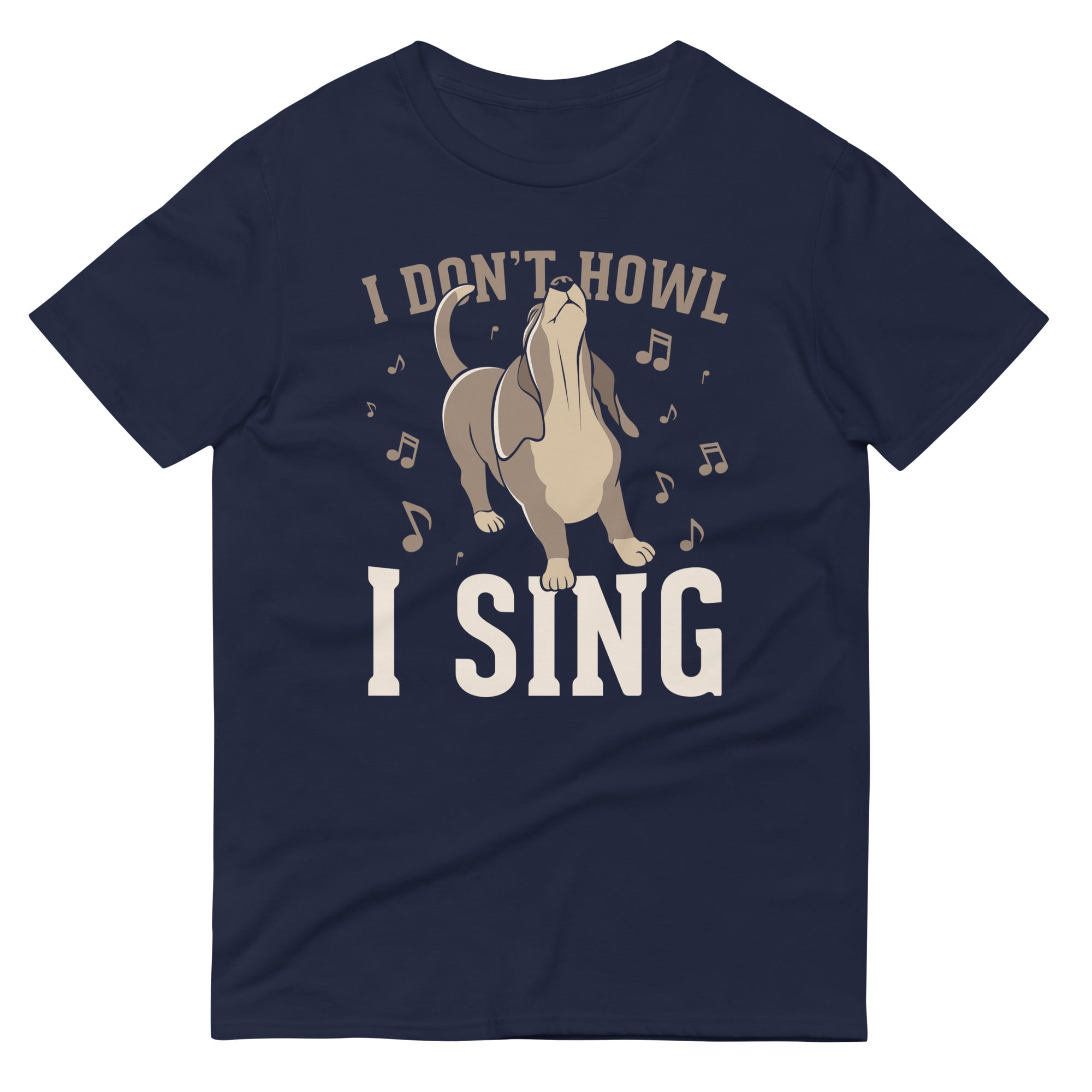 I Don't Howl I Sing Men's Signature Tee Hoodie, Sweatshirt | CoreVibeTees.com (Image 2)