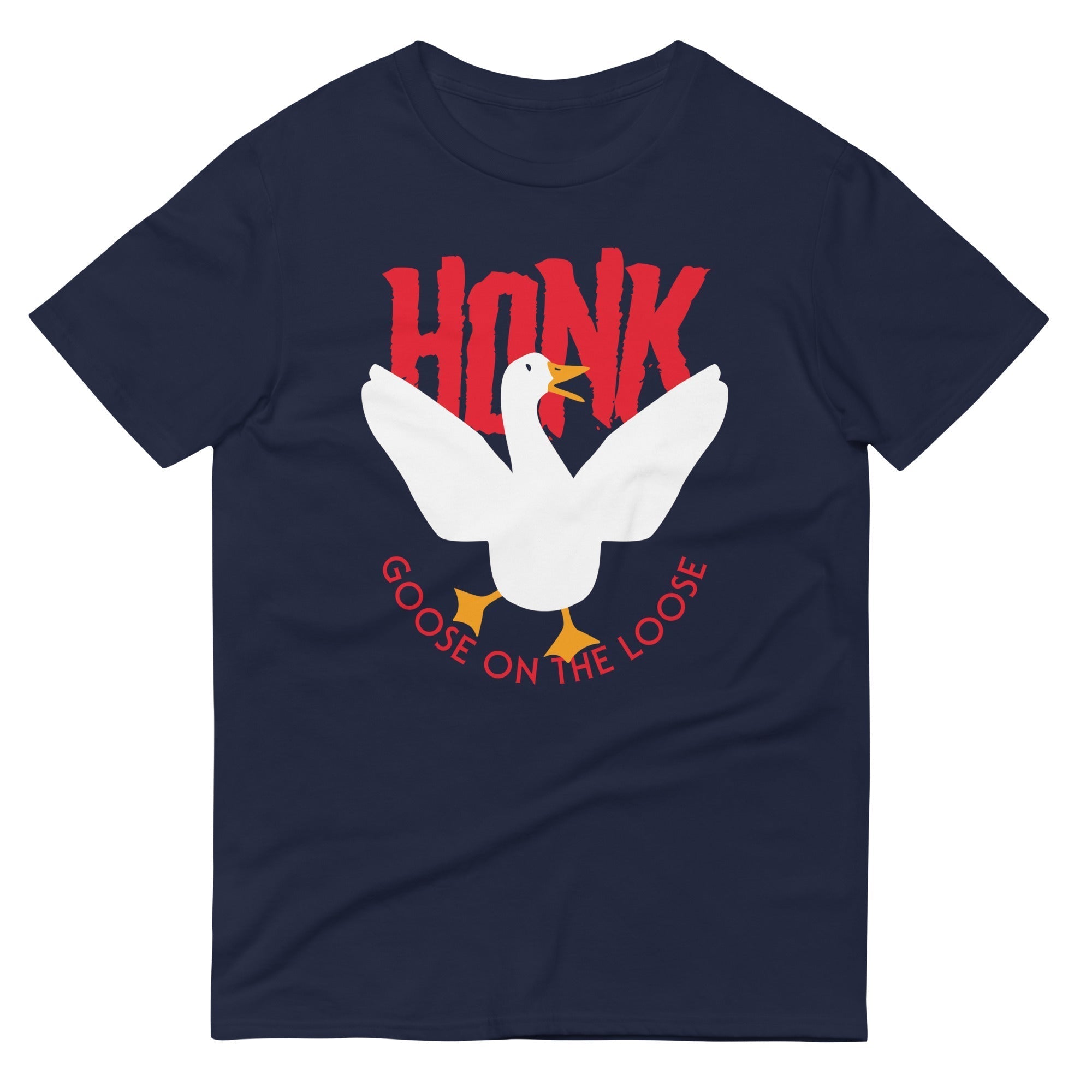 Honk Goose On The Loose Men's Signature Tee Hoodie, Sweatshirt | CoreVibeTees.com (Image 2)