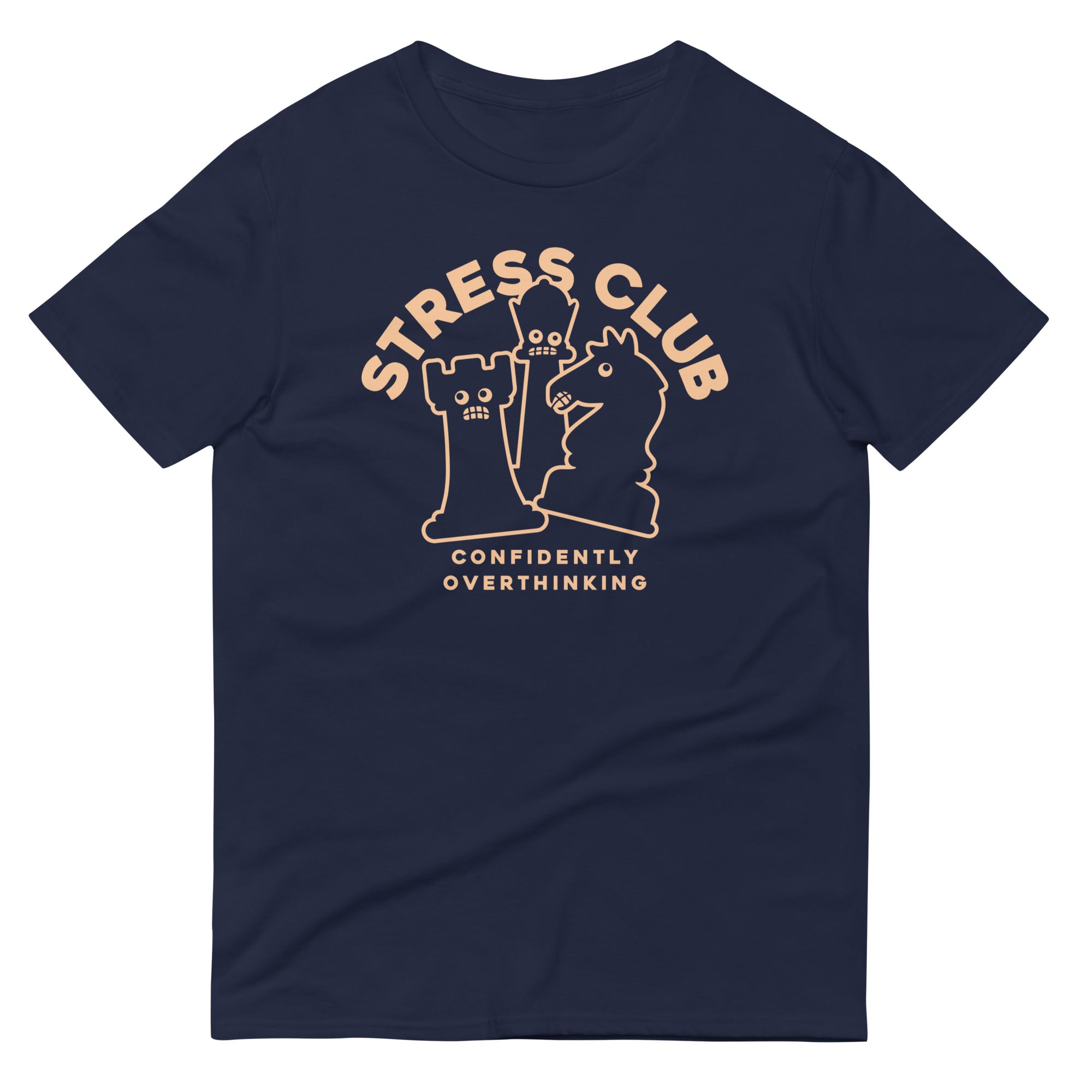 Stress Club Men's Signature Tee Hoodie, Sweatshirt | CoreVibeTees.com (Image 2)