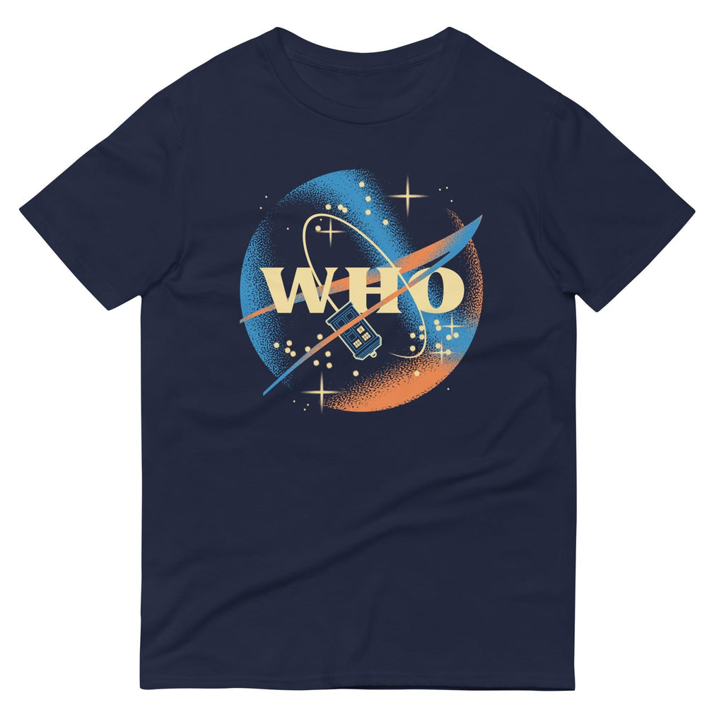 Who Space Administration Men's Signature Tee Hoodie, Sweatshirt | CoreVibeTees.com (Image 1)