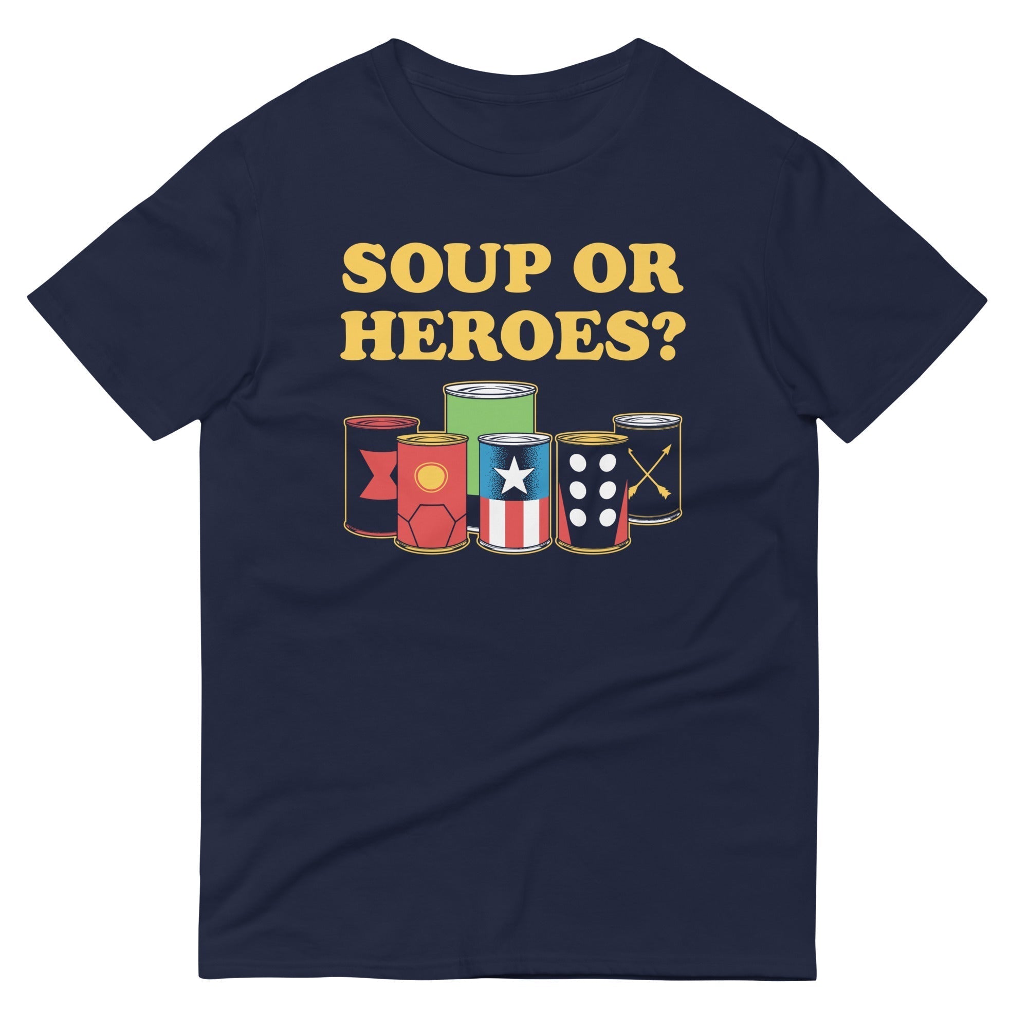Soup Or Hero? Men's Signature Tee Hoodie, Sweatshirt | CoreVibeTees.com (Image 2)