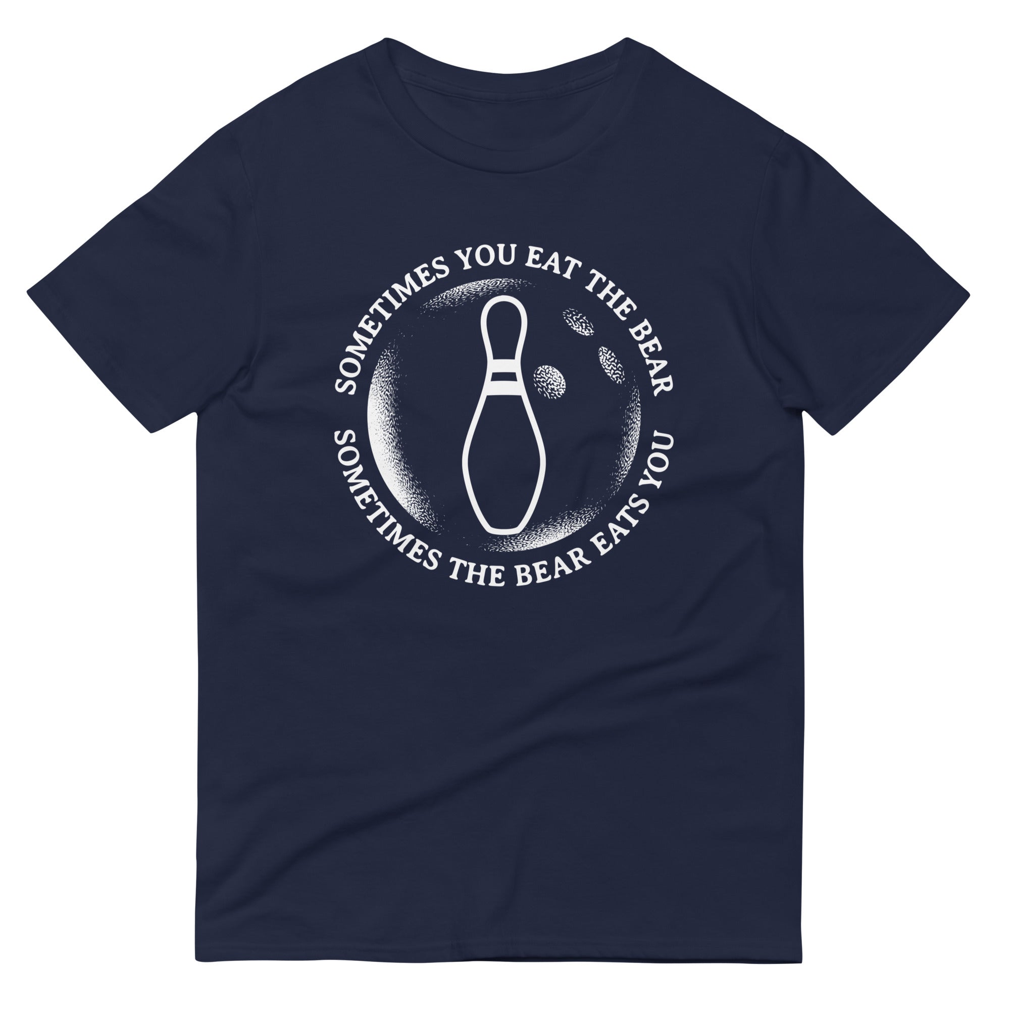 Sometimes You Eat The Bear Men's Signature Tee Hoodie, Sweatshirt | CoreVibeTees.com (Image 2)