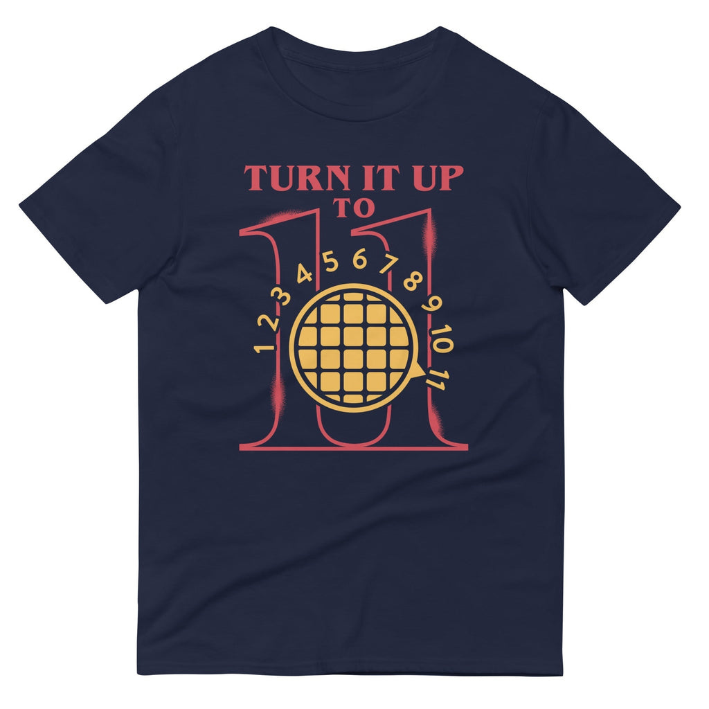 Turn It Up To 11 Men's Signature Tee Hoodie, Sweatshirt | CoreVibeTees.com (Image 2)