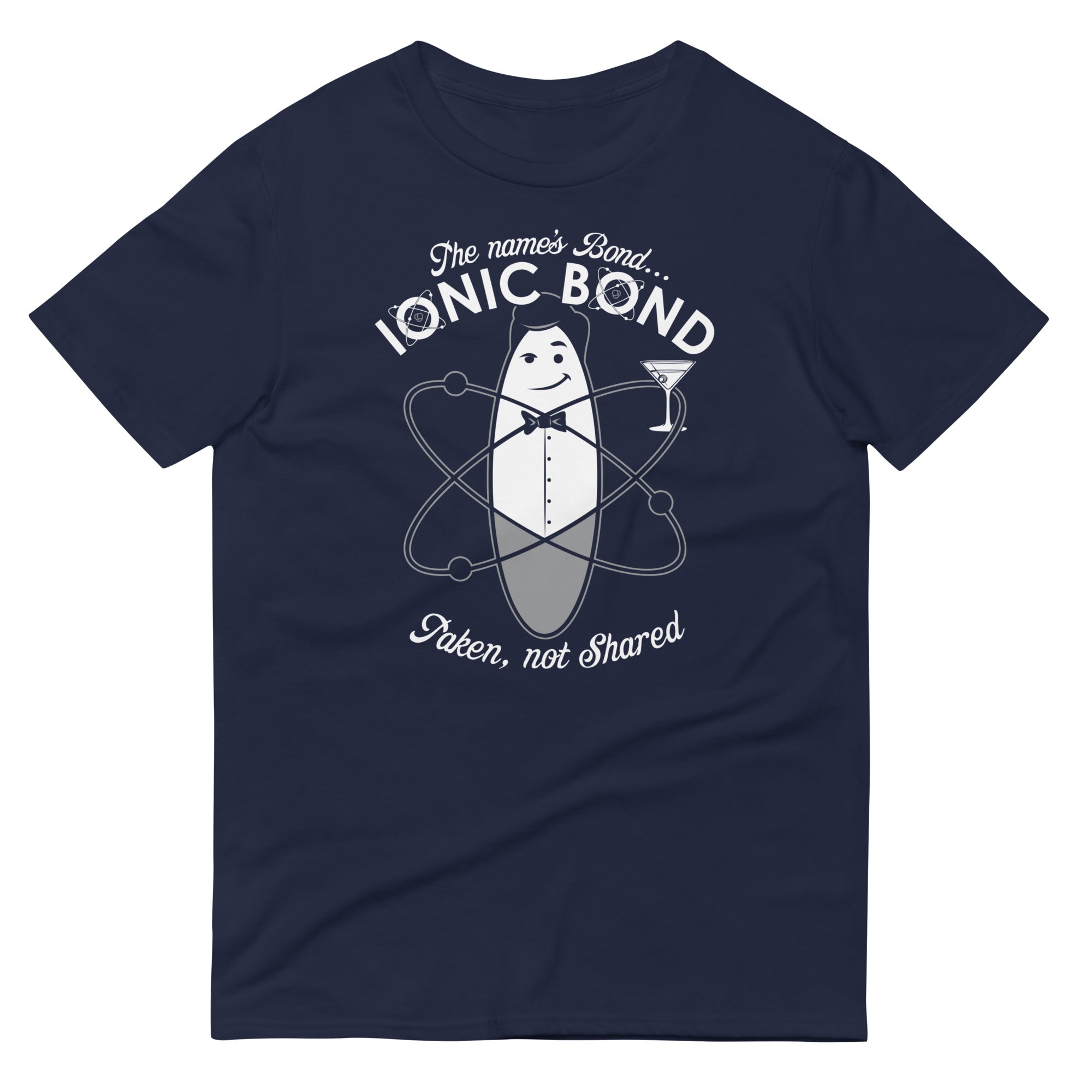 The Name's Bond, Ionic Bond Men's Signature Tee Hoodie, Sweatshirt | CoreVibeTees.com (Image 2)