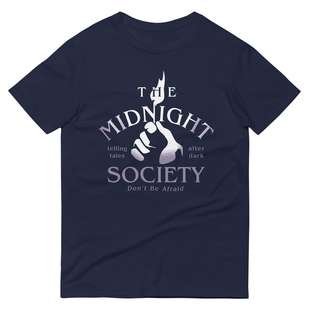 The Midnight Society Men's Signature Tee Hoodie, Sweatshirt | CoreVibeTees.com (Image 2)