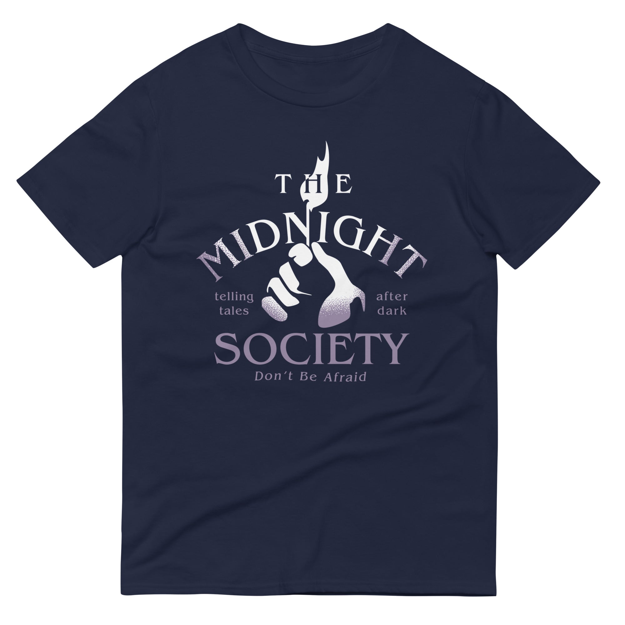 The Midnight Society Men's Signature Tee Hoodie, Sweatshirt | CoreVibeTees.com (Image 2)