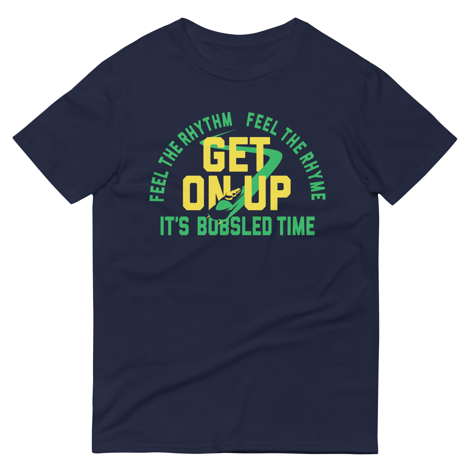 It's Bobsled Time Men's Signature Tee Hoodie, Sweatshirt | CoreVibeTees.com (Image 2)