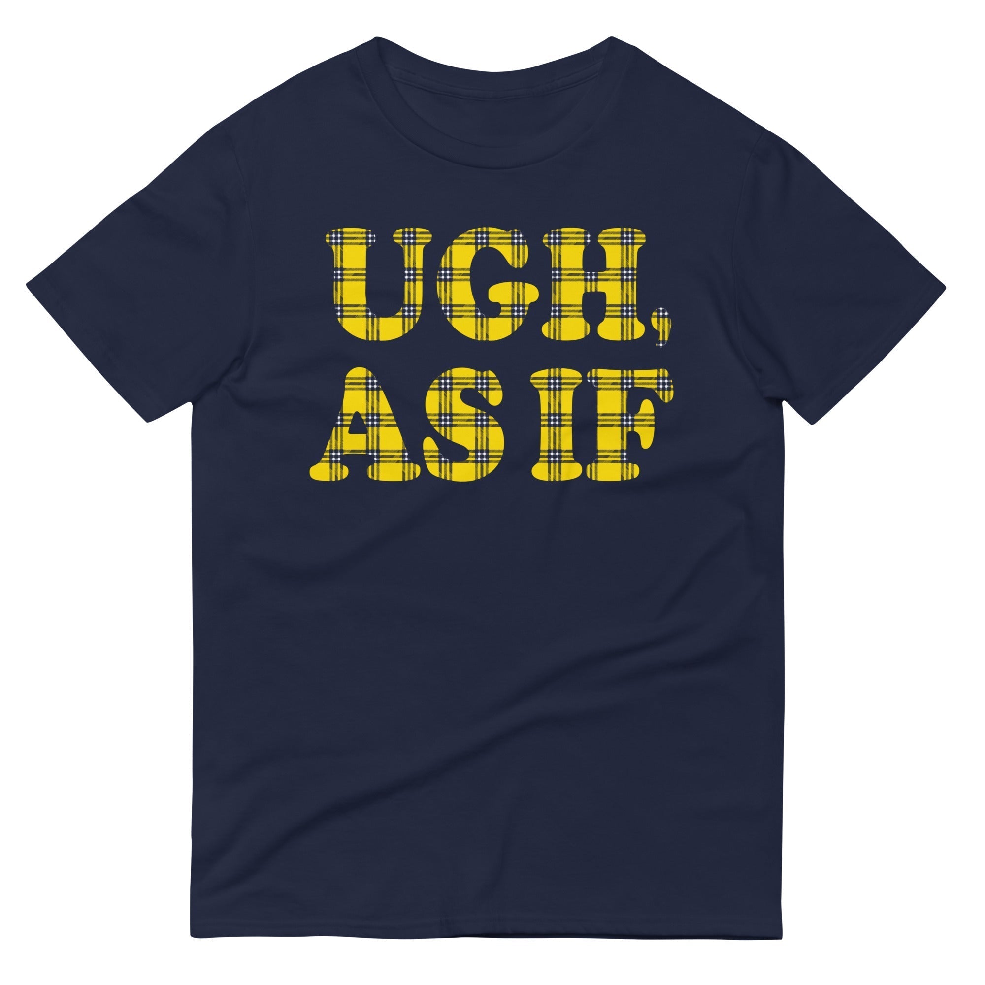 Ugh, As If Men's Signature Tee Hoodie, Sweatshirt | CoreVibeTees.com (Image 1)