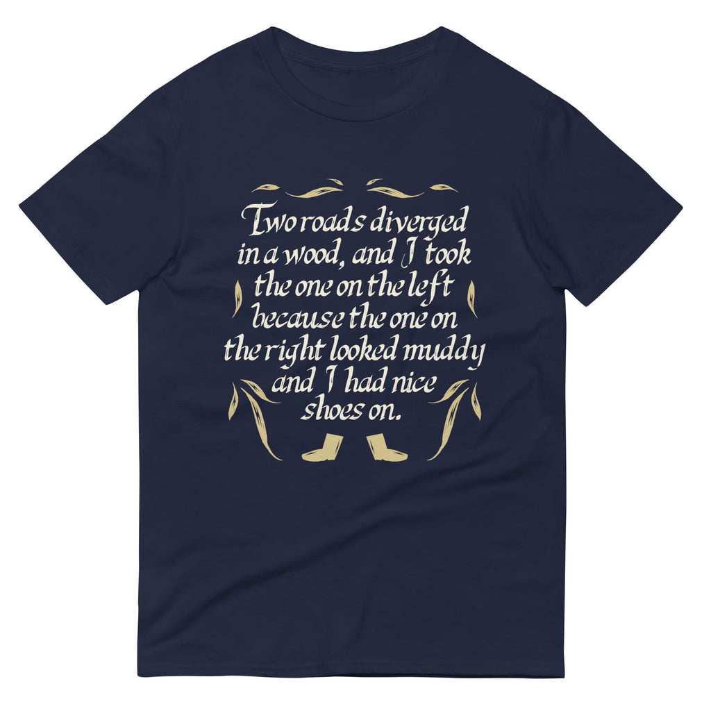 Two Roads Diverged Men's Signature Tee Hoodie, Sweatshirt | CoreVibeTees.com (Image 1)