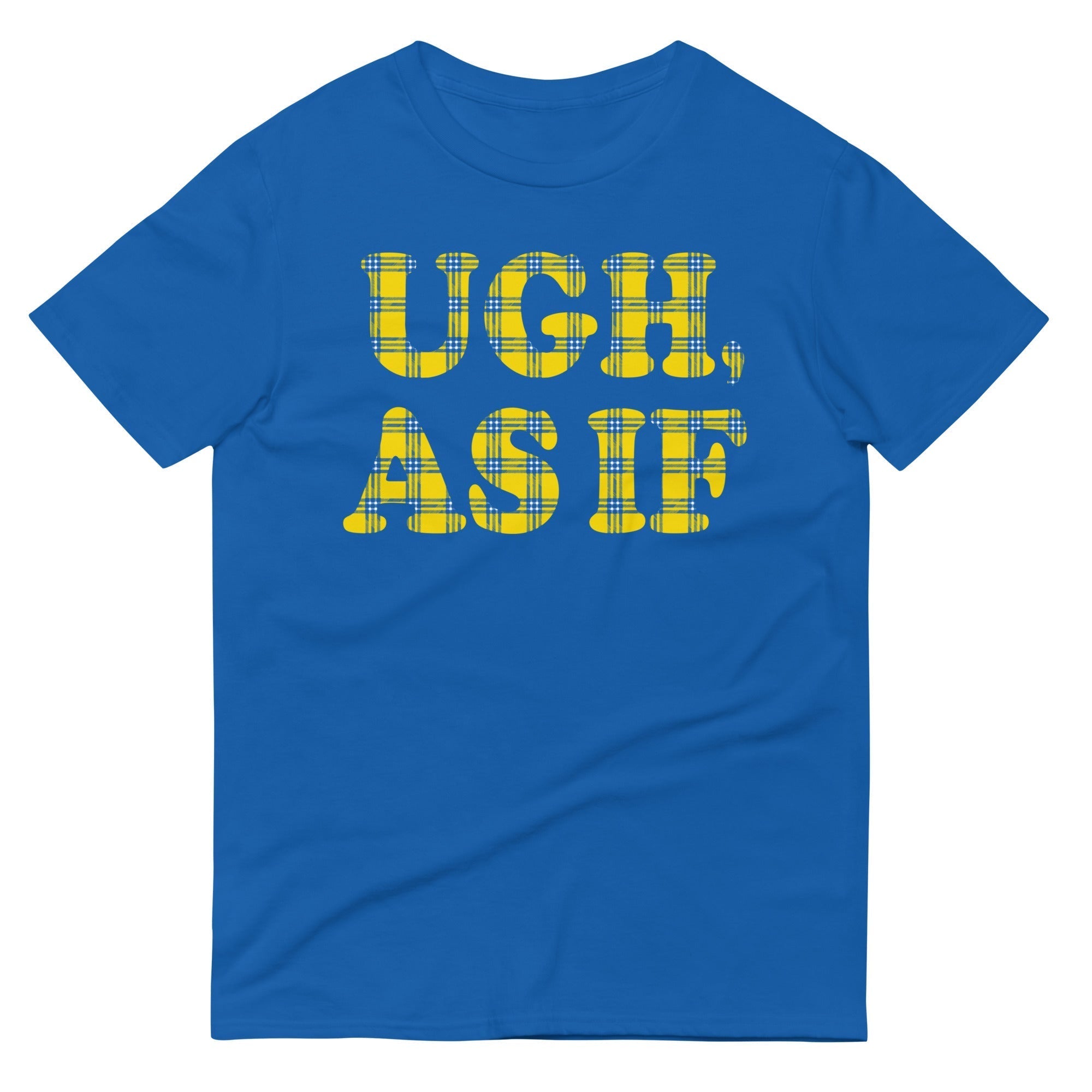 Ugh, As If Men's Signature Tee Hoodie, Sweatshirt | CoreVibeTees.com (Image 4)