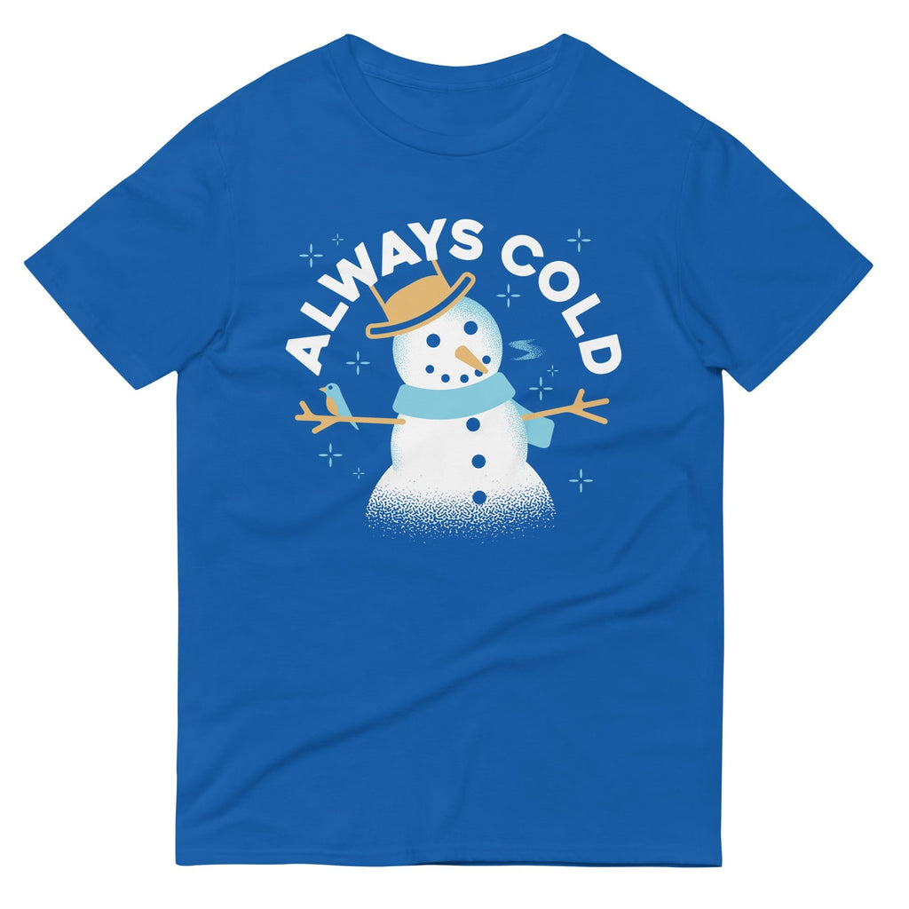 Always Cold Men's Signature Tee Hoodie, Sweatshirt | CoreVibeTees.com (Image 1)