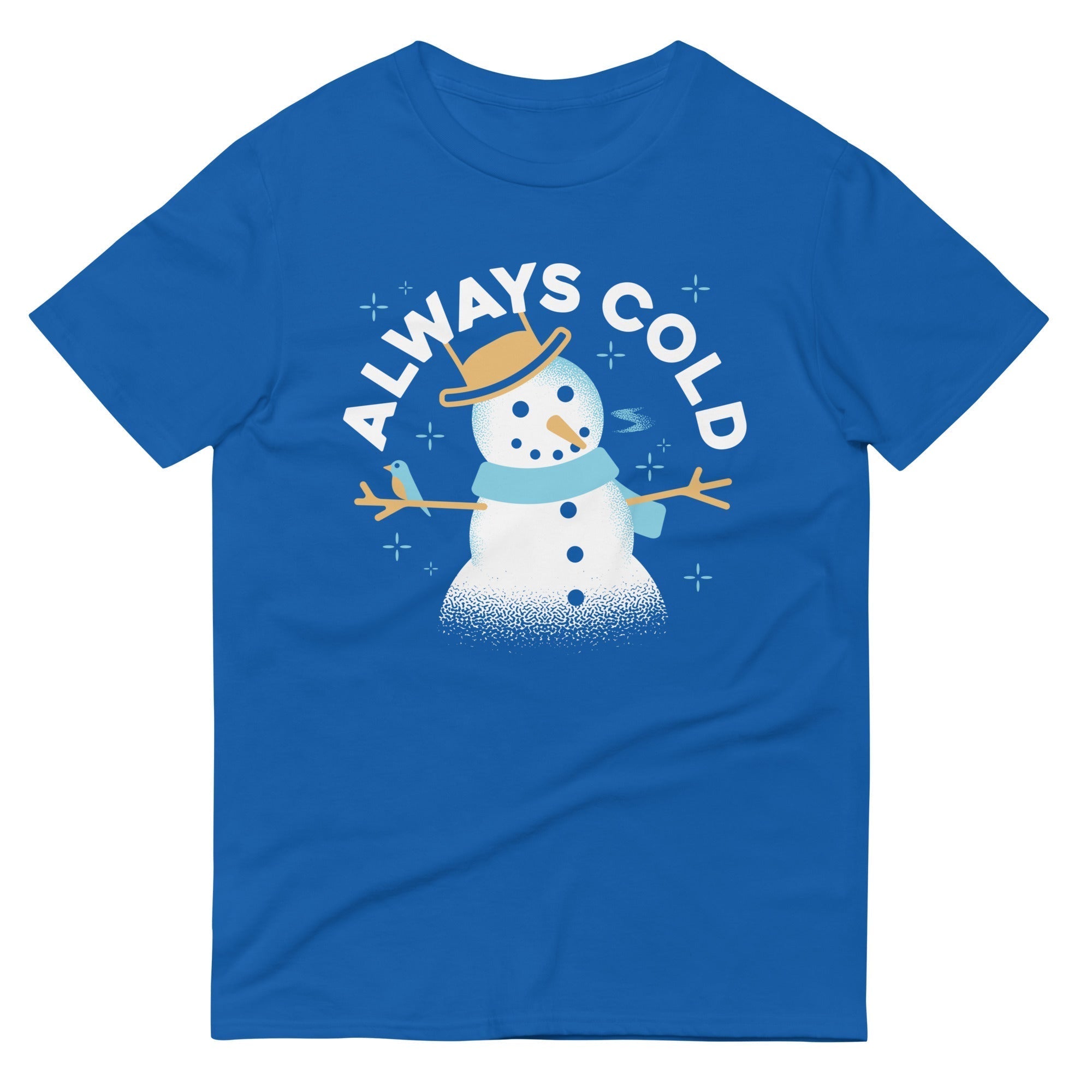 Always Cold Men's Signature Tee Hoodie, Sweatshirt | CoreVibeTees.com (Image 1)