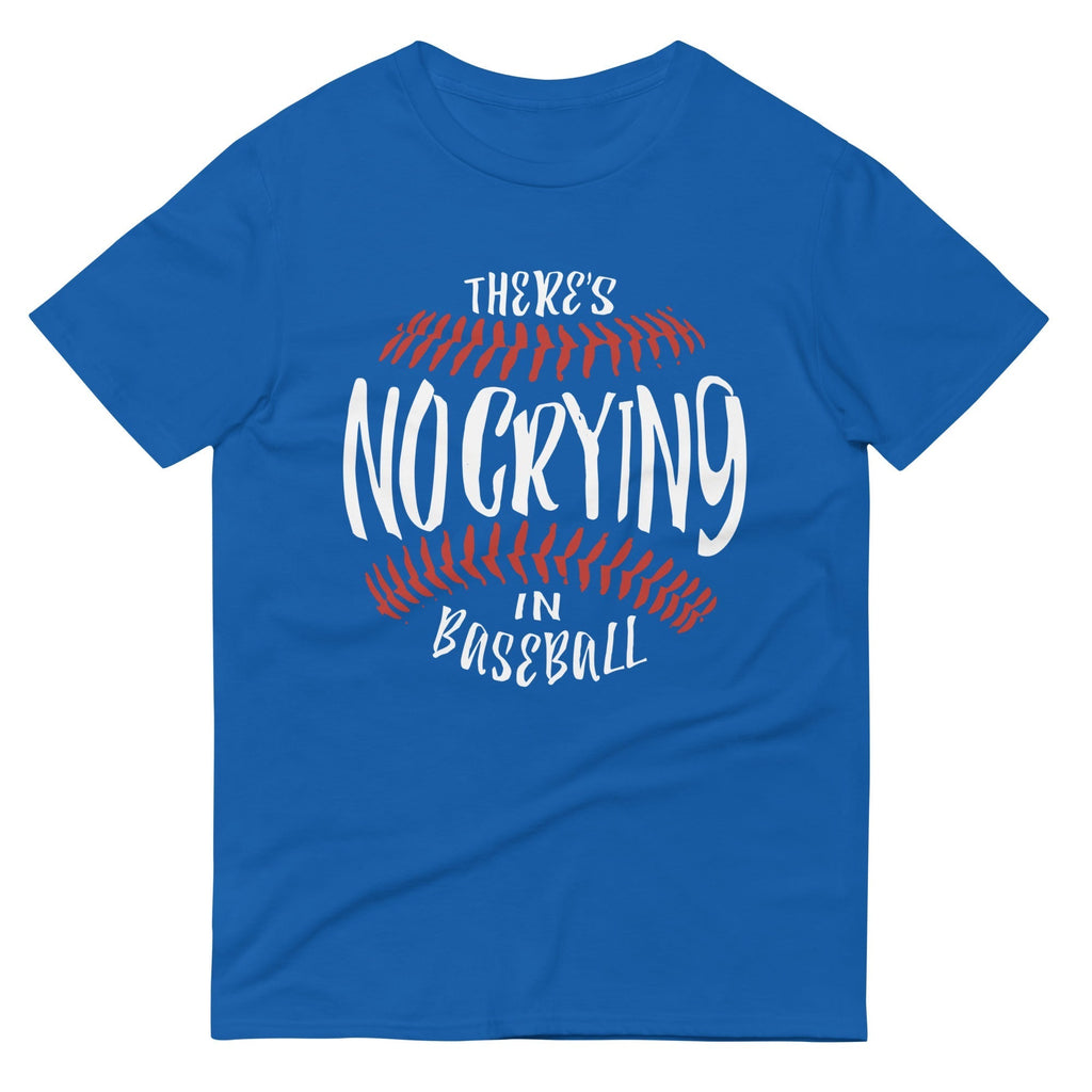 There's No Crying In Baseball Men's Signature Tee Hoodie, Sweatshirt | CoreVibeTees.com (Image 4)
