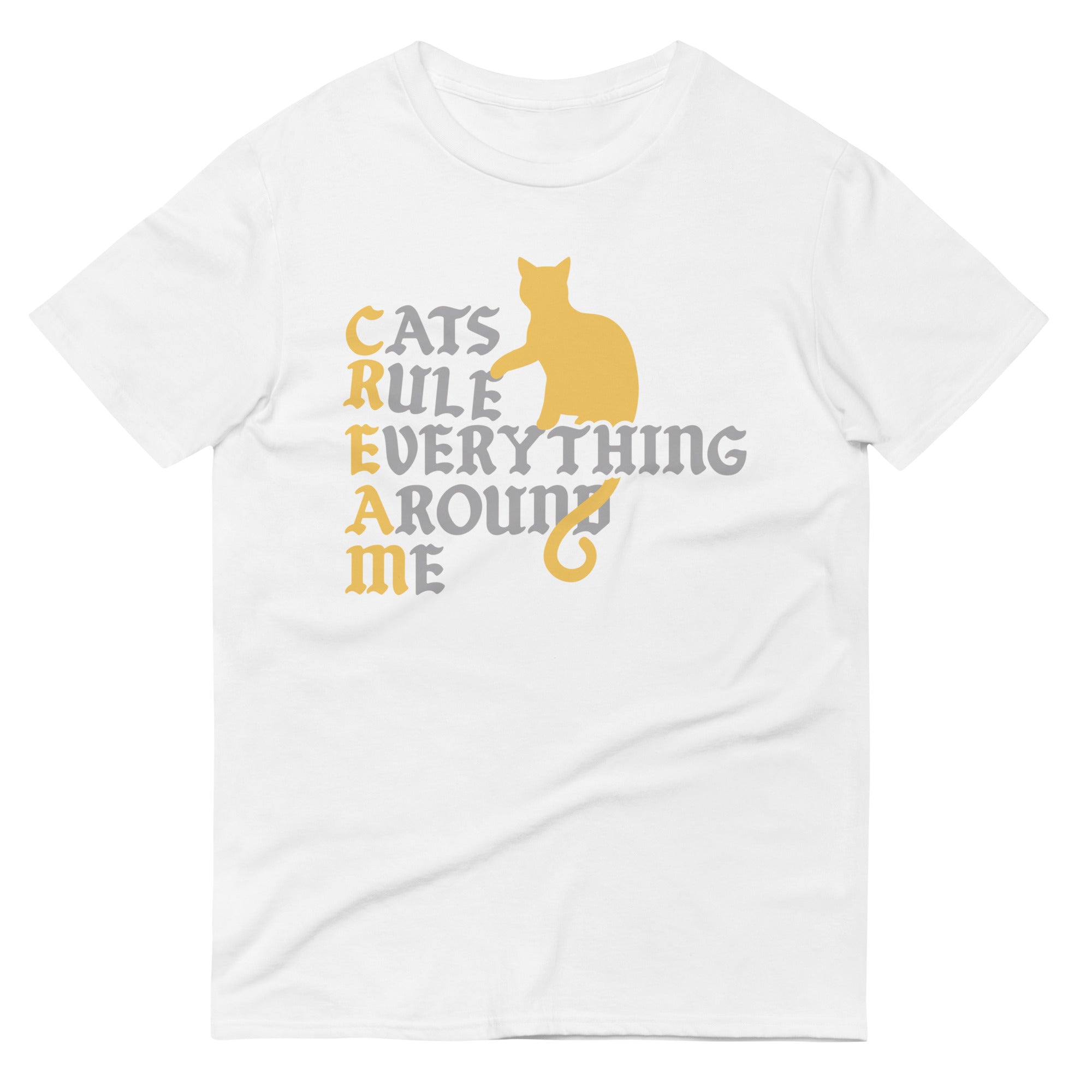 Cats Rule Everything Around Me Men's Signature Tee Hoodie, Sweatshirt | CoreVibeTees.com (Image 4)
