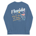 Florida Where The Air Hugs You Back Unisex Long Sleeve Tee