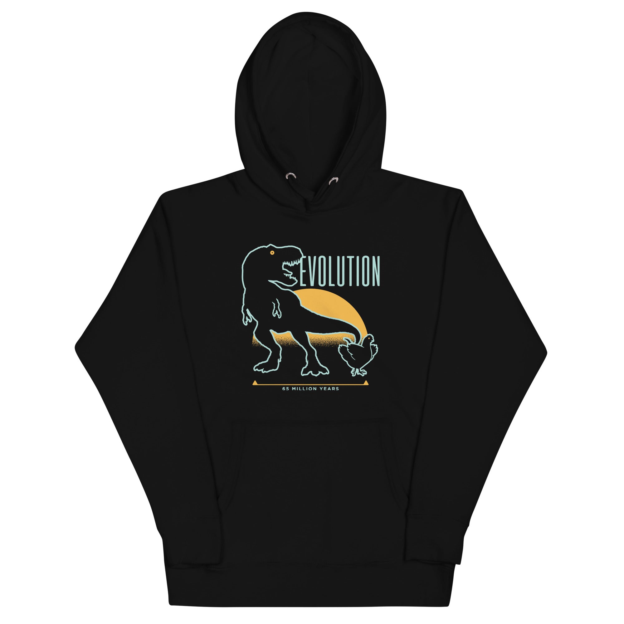 Dinosaur Evolution Unisex Hoodie T-Shirts, Sweatshirt | CoreVibeTees.com (Image 2)