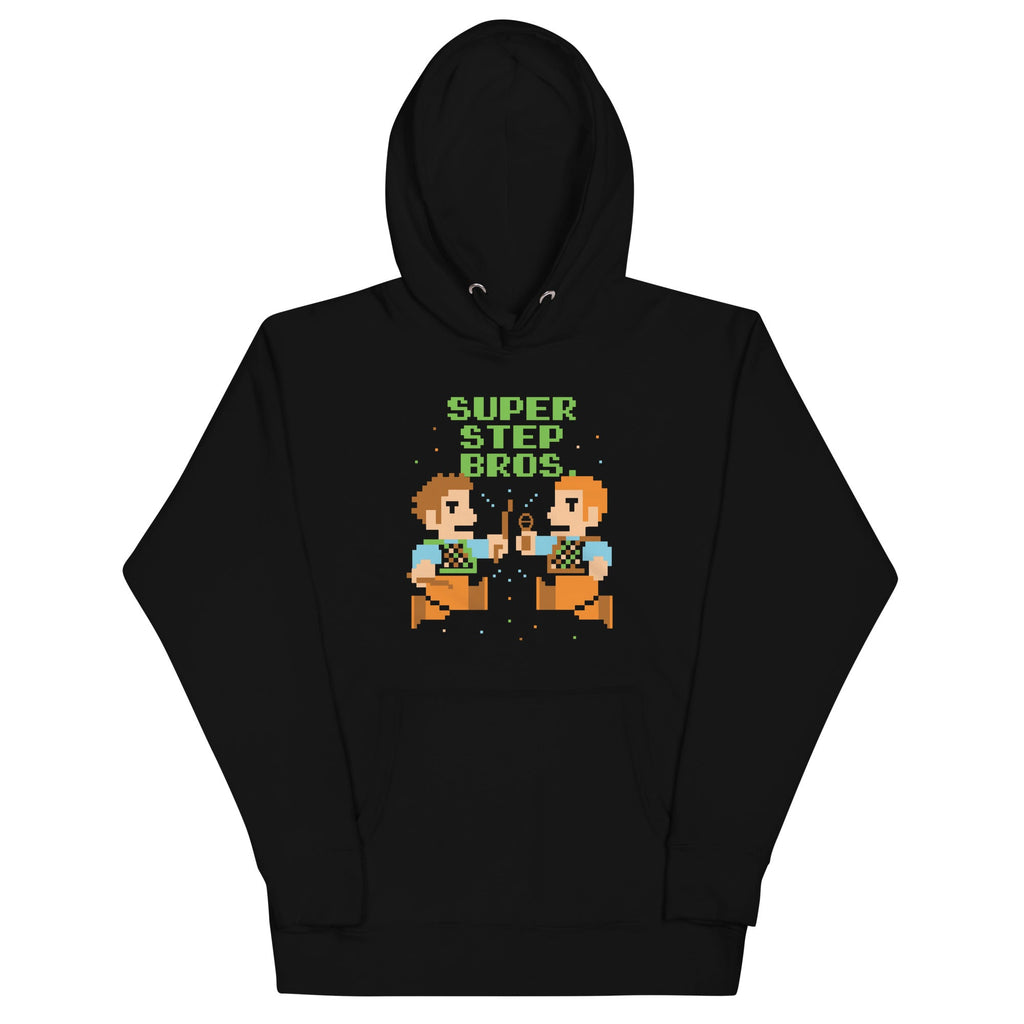 Super Step Bros Unisex Hoodie T-Shirts, Sweatshirt | CoreVibeTees.com (Image 2)