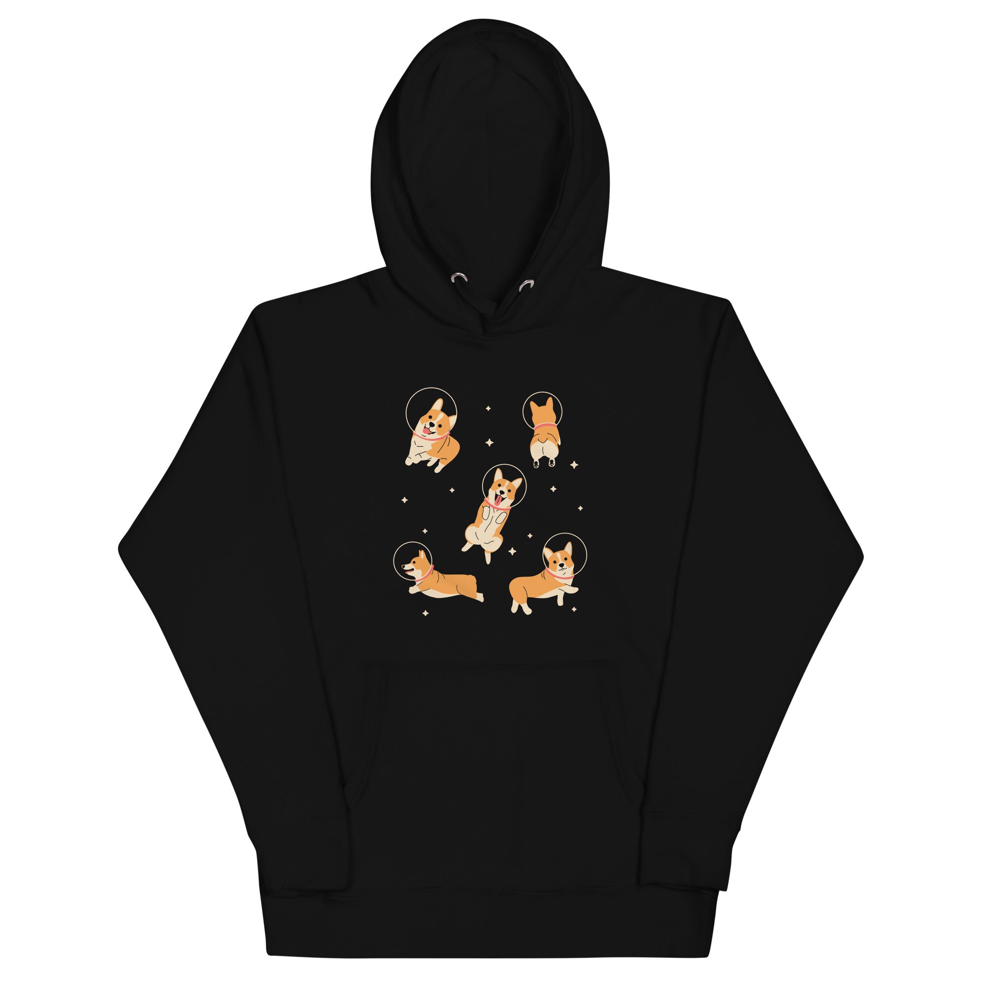 Corgis In Space Unisex Hoodie T-Shirts, Sweatshirt | CoreVibeTees.com (Image 1)