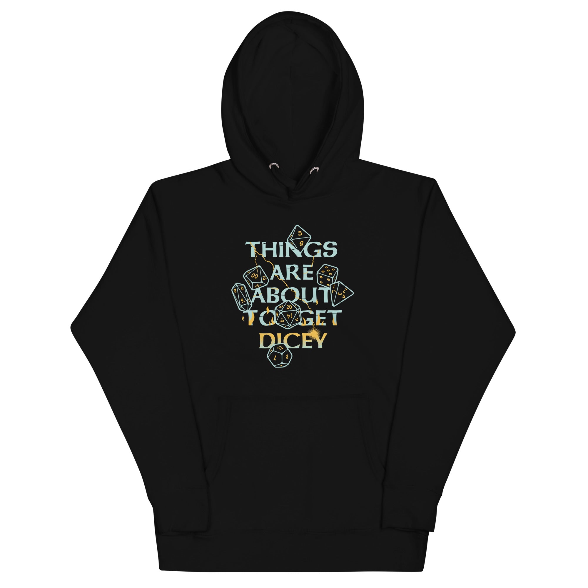 Things Are About To Get Dicey Unisex Hoodie T-Shirts, Sweatshirt | CoreVibeTees.com (Image 2)