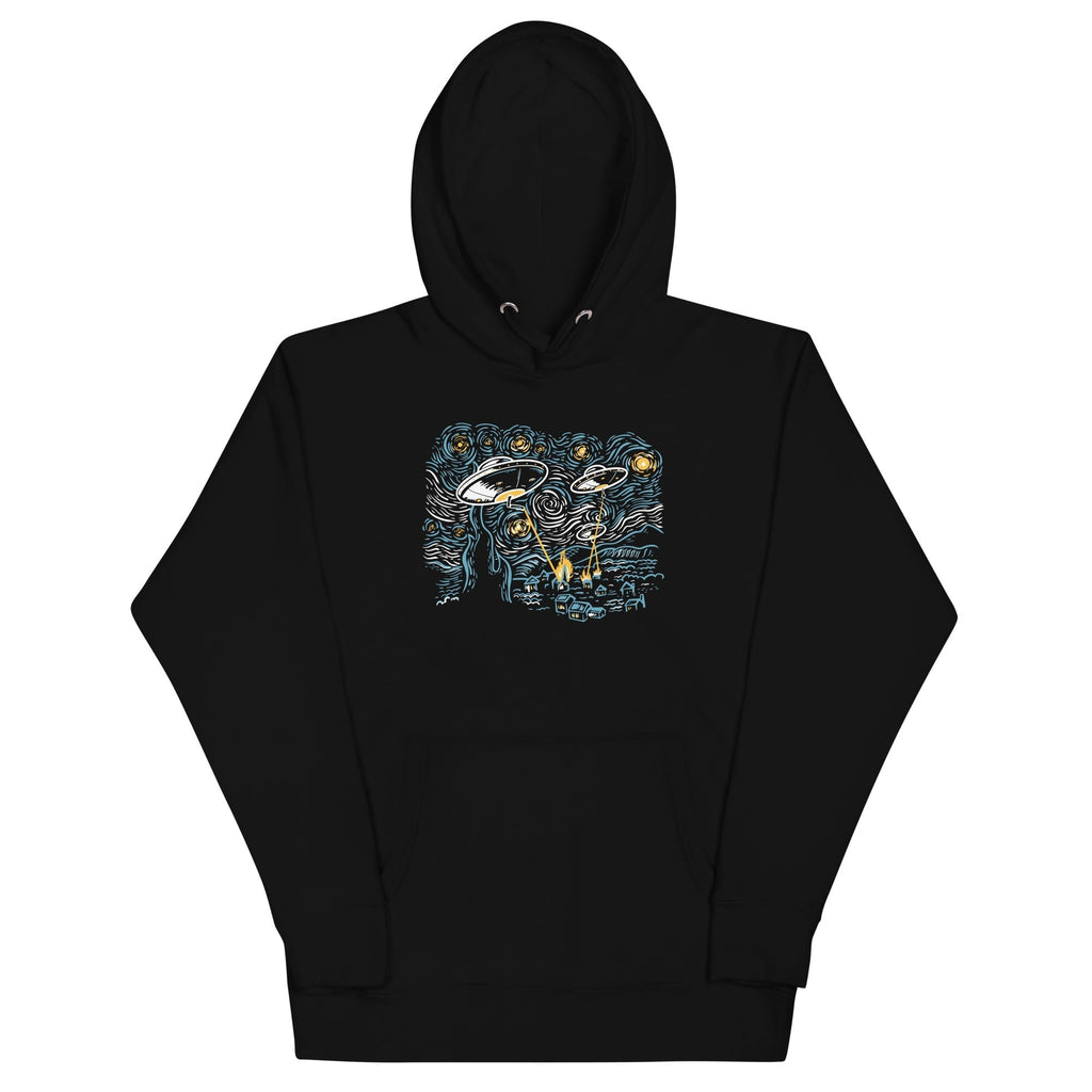 Starry Invasion Unisex Hoodie T-Shirts, Sweatshirt | CoreVibeTees.com (Image 1)