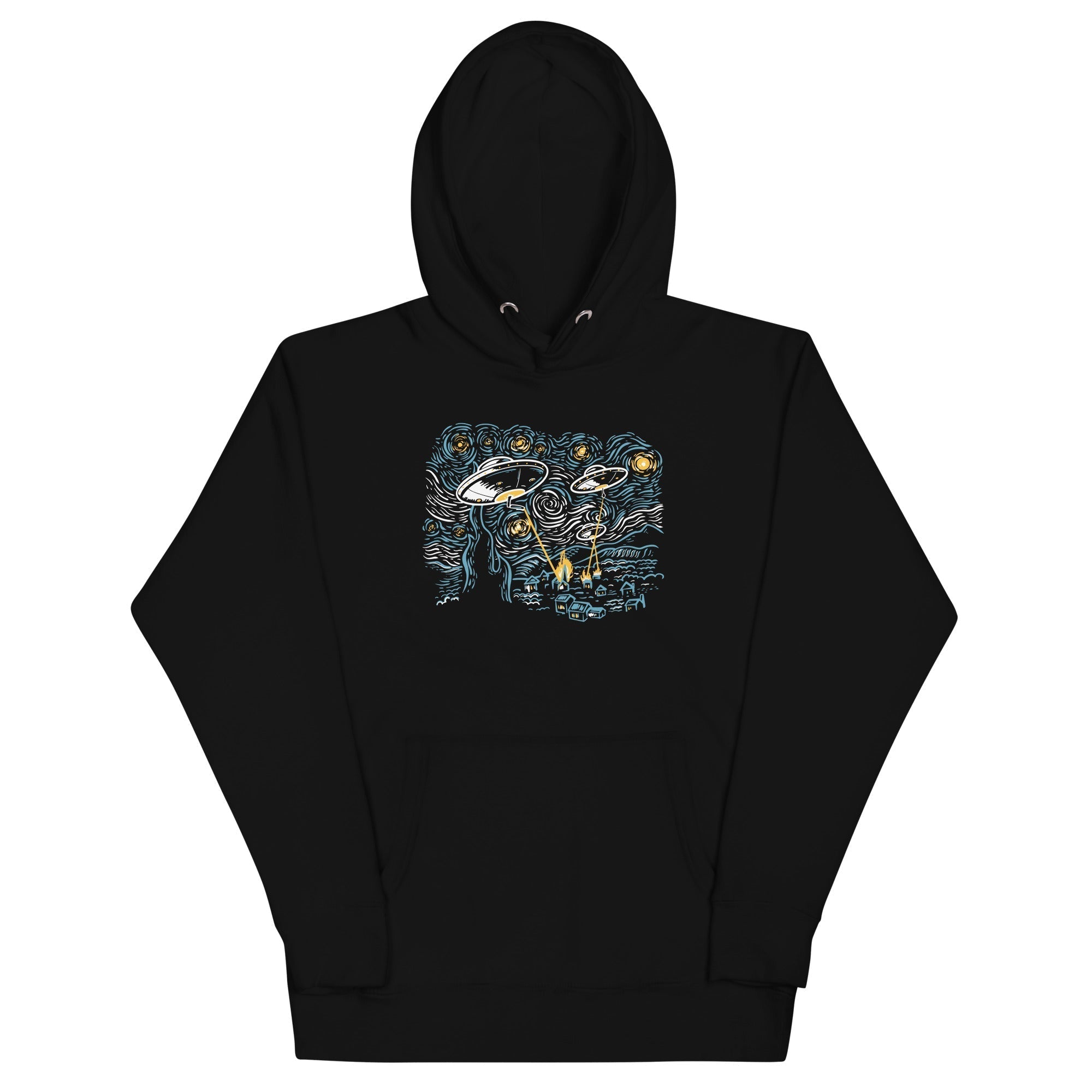 Starry Invasion Unisex Hoodie T-Shirts, Sweatshirt | CoreVibeTees.com (Image 1)