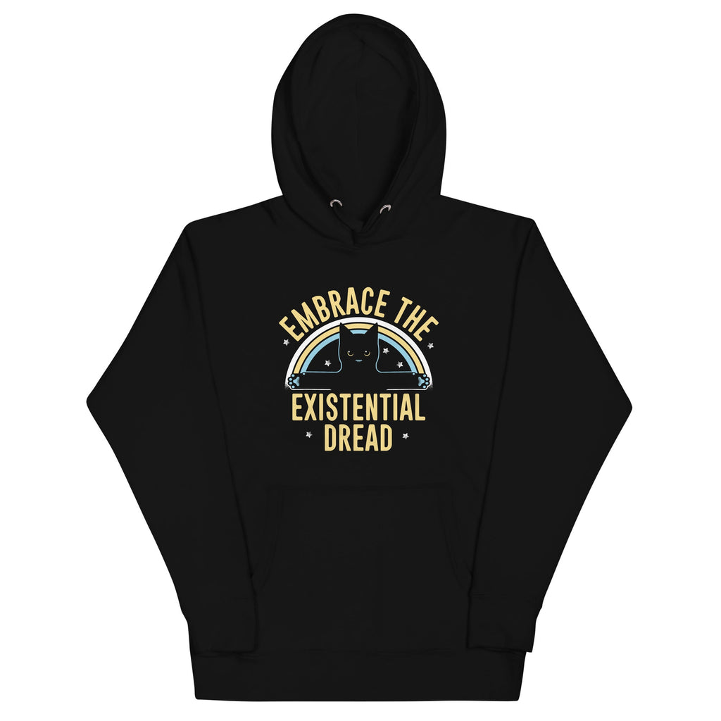 Embrace The Existential Dread Unisex Hoodie T-Shirts, Sweatshirt | CoreVibeTees.com (Image 2)