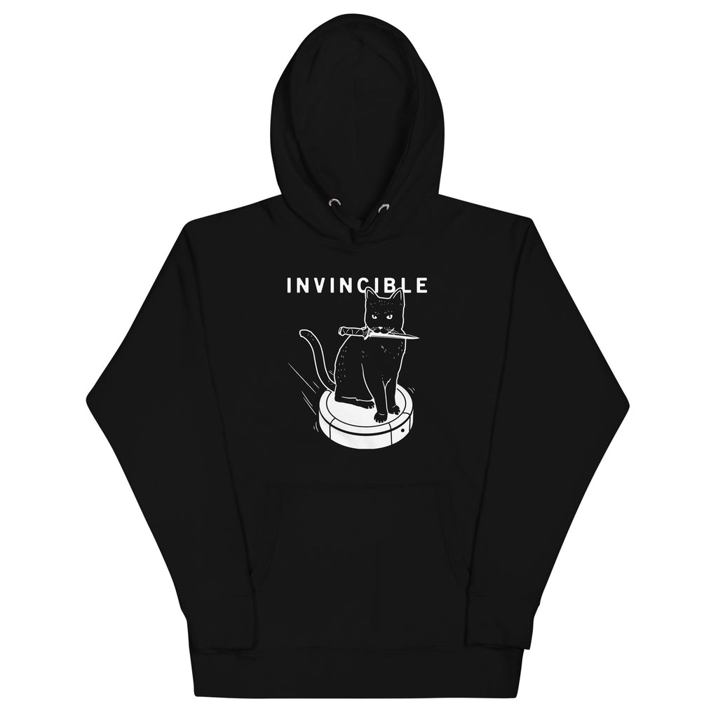 Invincible Cat Unisex Hoodie T-Shirts, Sweatshirt | CoreVibeTees.com (Image 2)