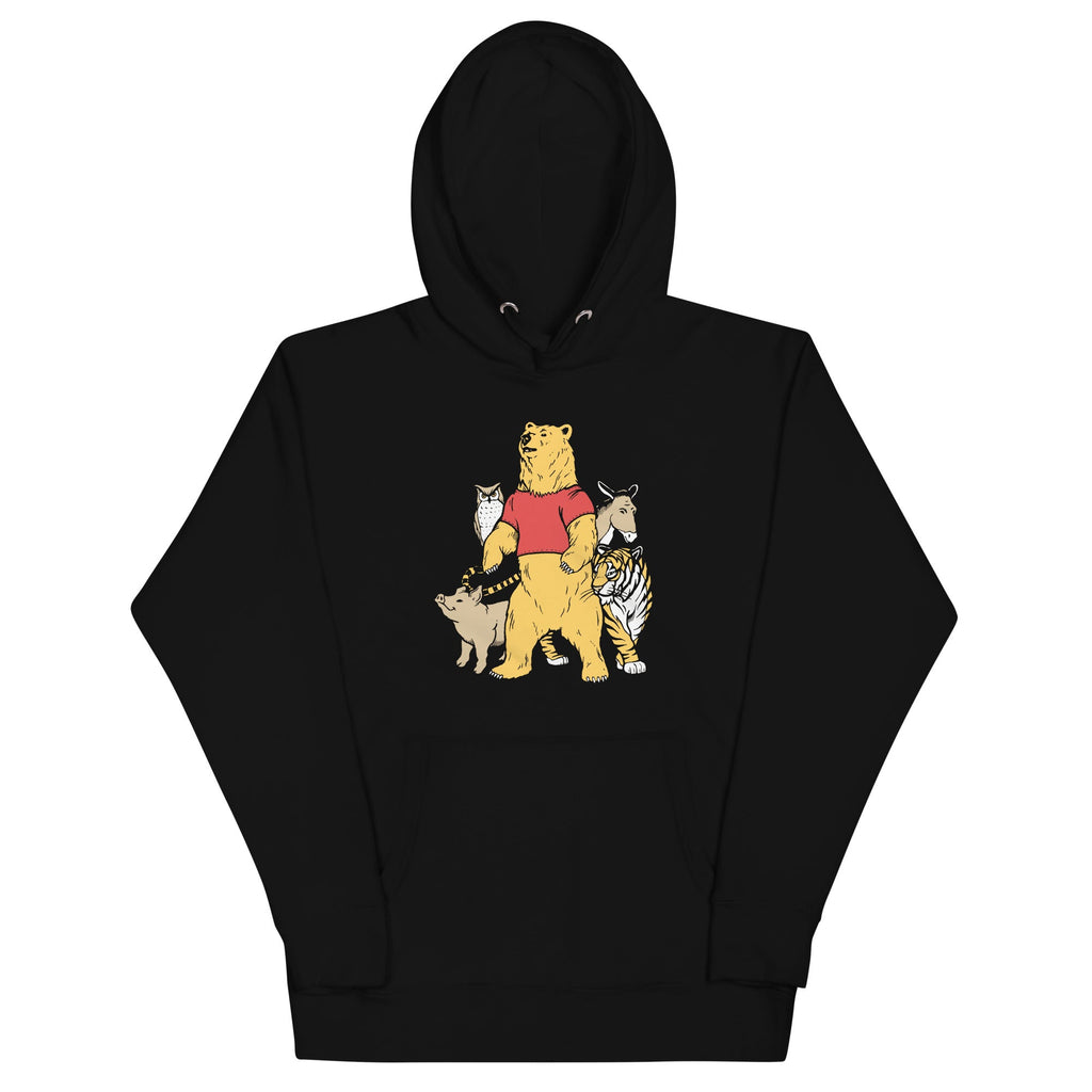 Bear And Friends Unisex Hoodie T-Shirts, Sweatshirt | CoreVibeTees.com (Image 2)