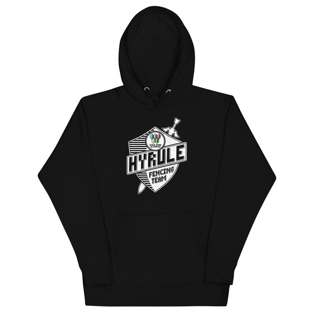 Hyrule Fencing Team Unisex Hoodie T-Shirts, Sweatshirt | CoreVibeTees.com (Image 2)