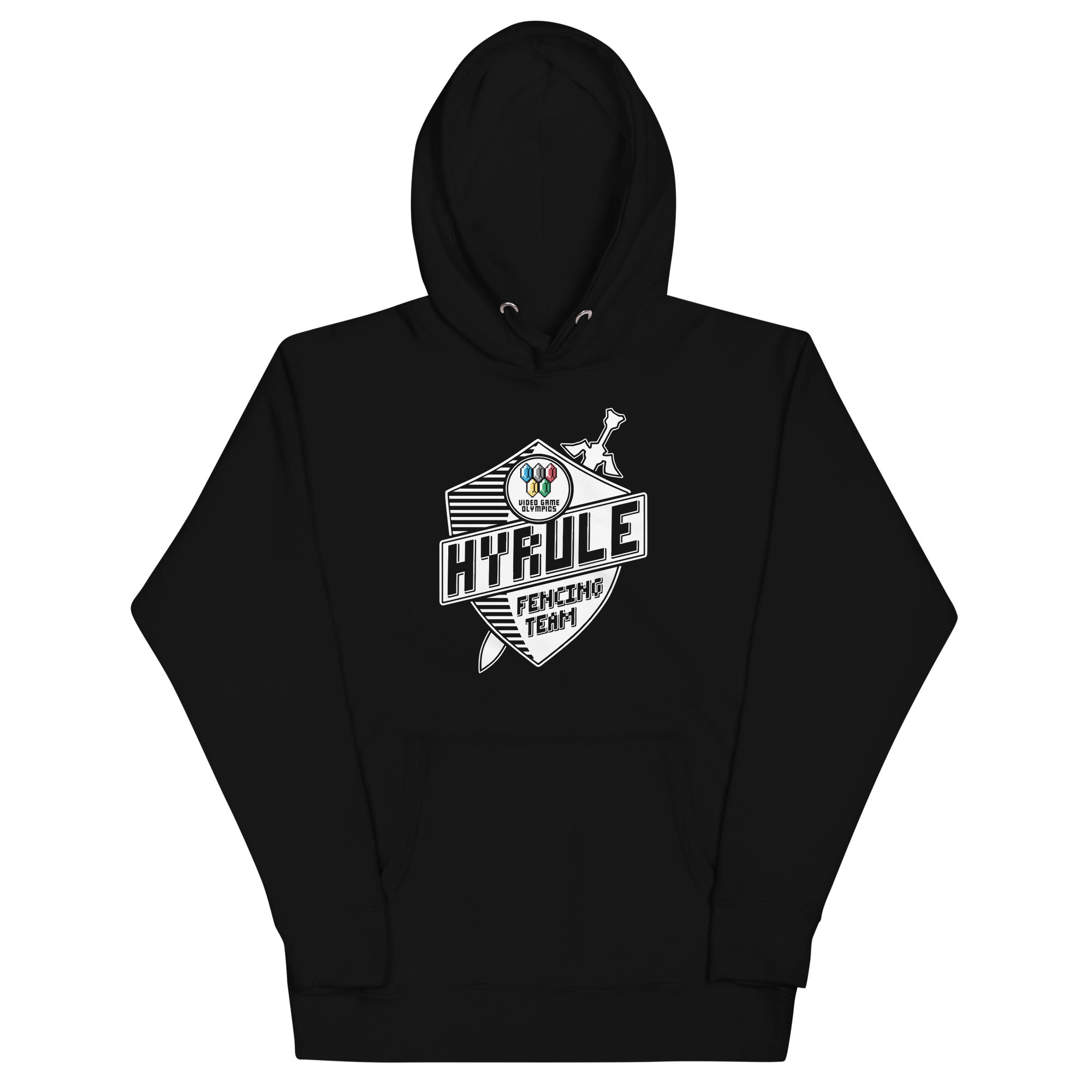 Hyrule Fencing Team Unisex Hoodie T-Shirts, Sweatshirt | CoreVibeTees.com (Image 2)