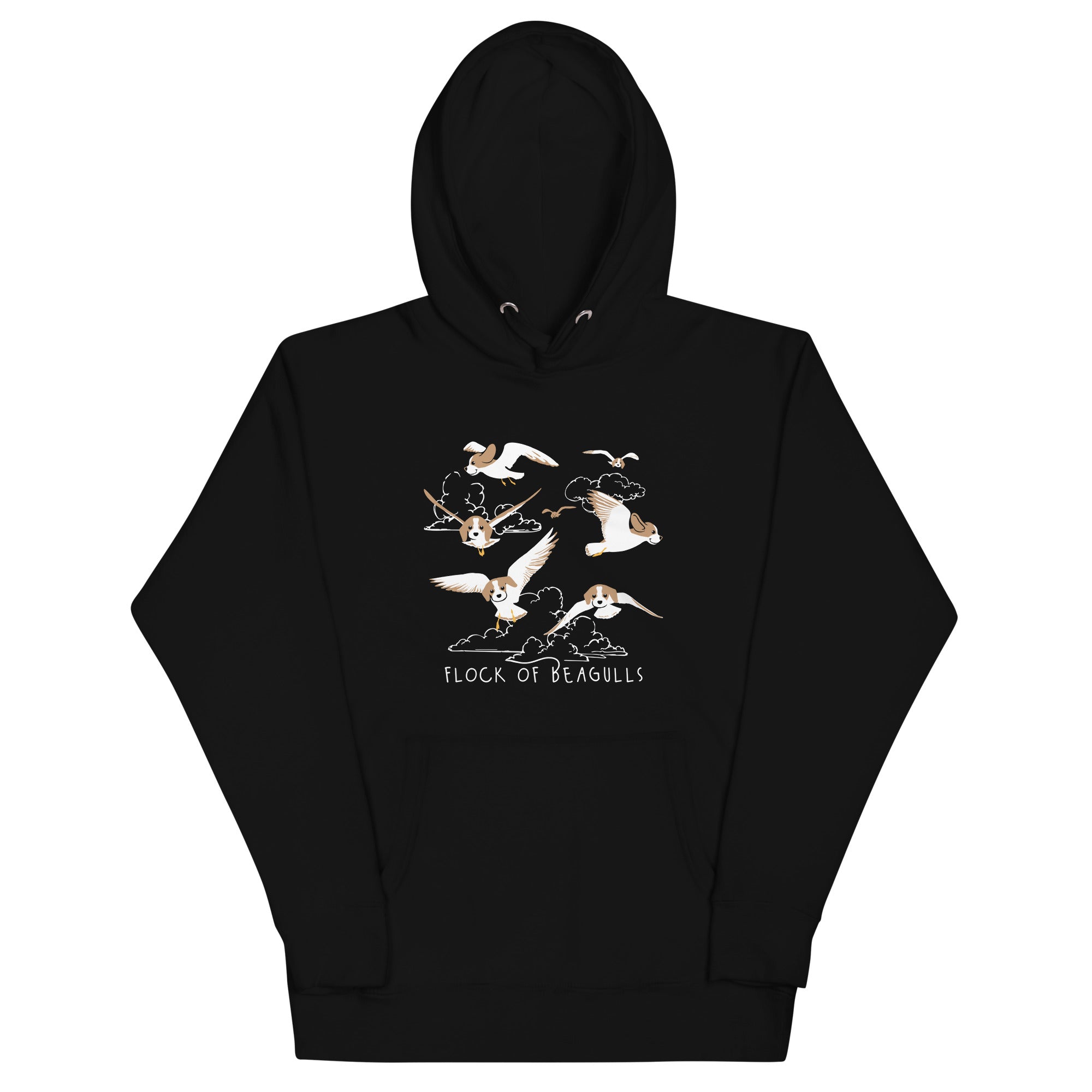 Flock Of Beagulls Unisex Hoodie T-Shirts, Sweatshirt | CoreVibeTees.com (Image 2)