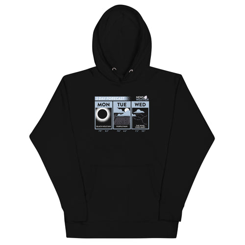 3 Day Forecast Unisex Hoodie T-Shirts, Sweatshirt | CoreVibeTees.com (Image 1)