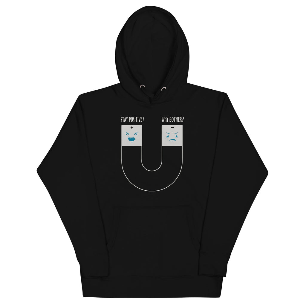 Stay Positive Unisex Hoodie T-Shirts, Sweatshirt | CoreVibeTees.com (Image 2)