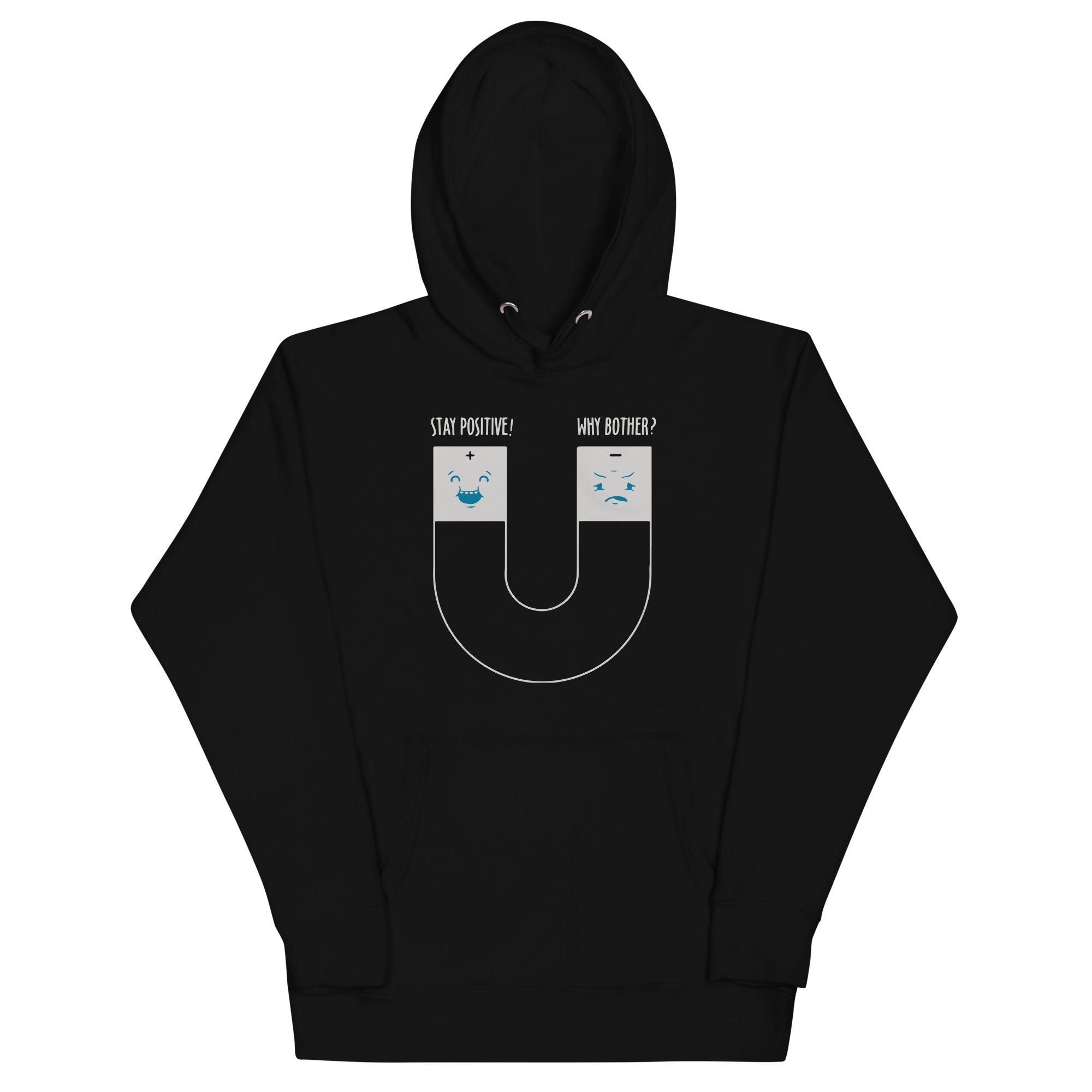 Stay Positive Unisex Hoodie T-Shirts, Sweatshirt | CoreVibeTees.com (Image 2)
