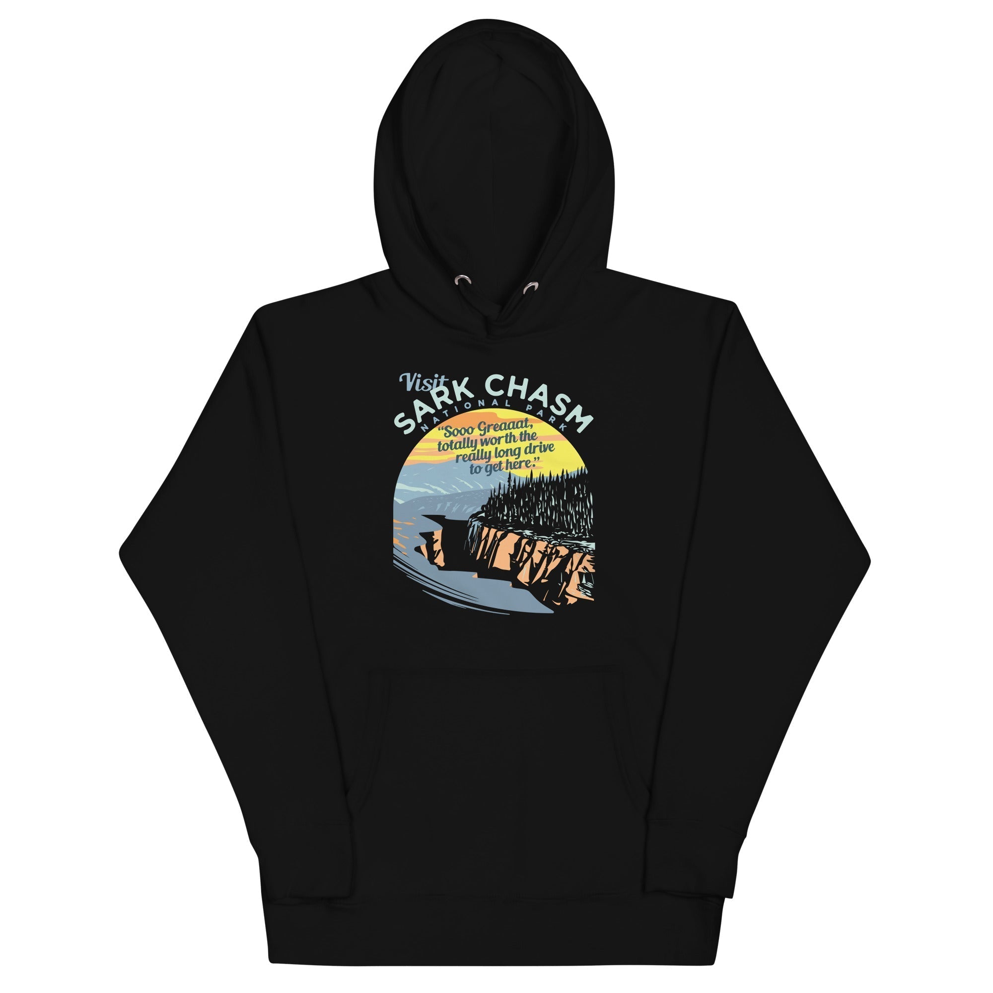 Visit Sark Chasm Unisex Hoodie T-Shirts, Sweatshirt | CoreVibeTees.com (Image 2)