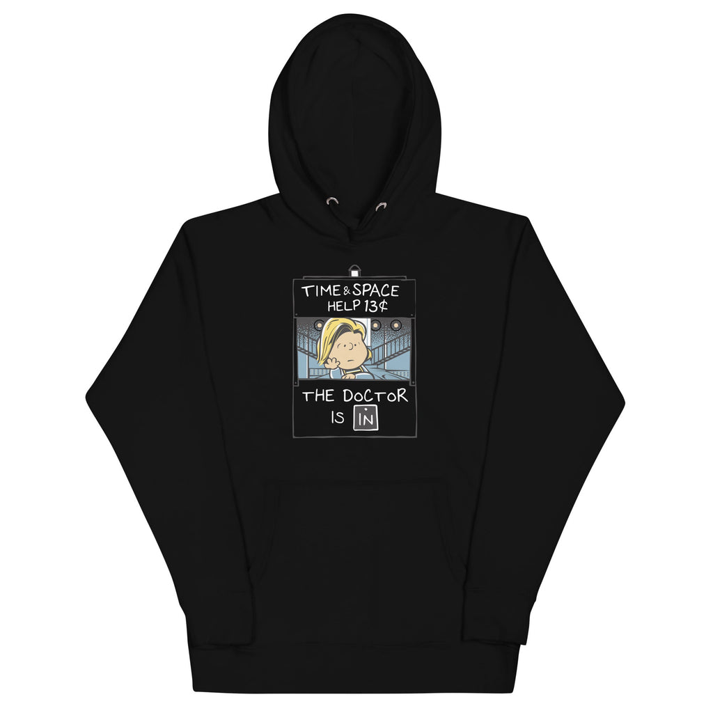 13th Doctor Is In Unisex Hoodie T-Shirts, Sweatshirt | CoreVibeTees.com (Image 1)