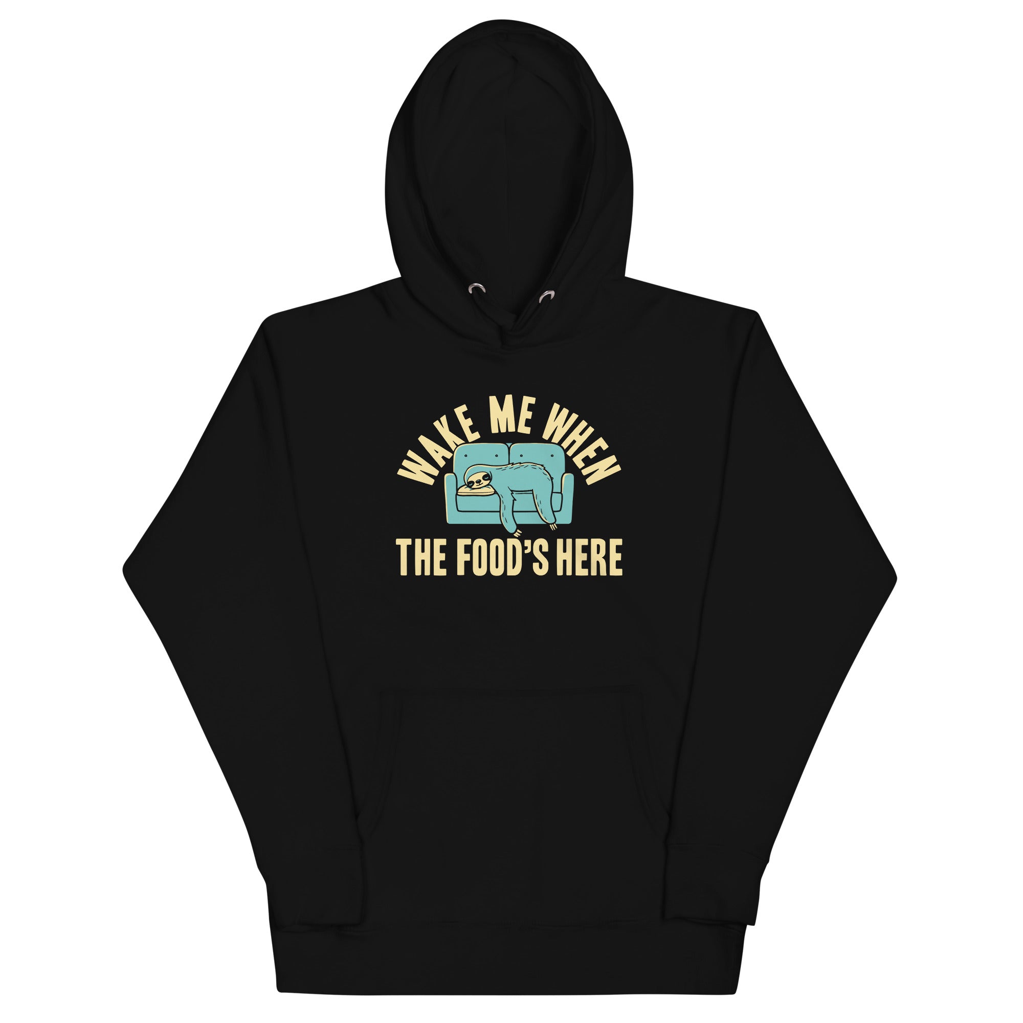 Wake Me When The Food's Here Unisex Hoodie T-Shirts, Sweatshirt | CoreVibeTees.com (Image 2)