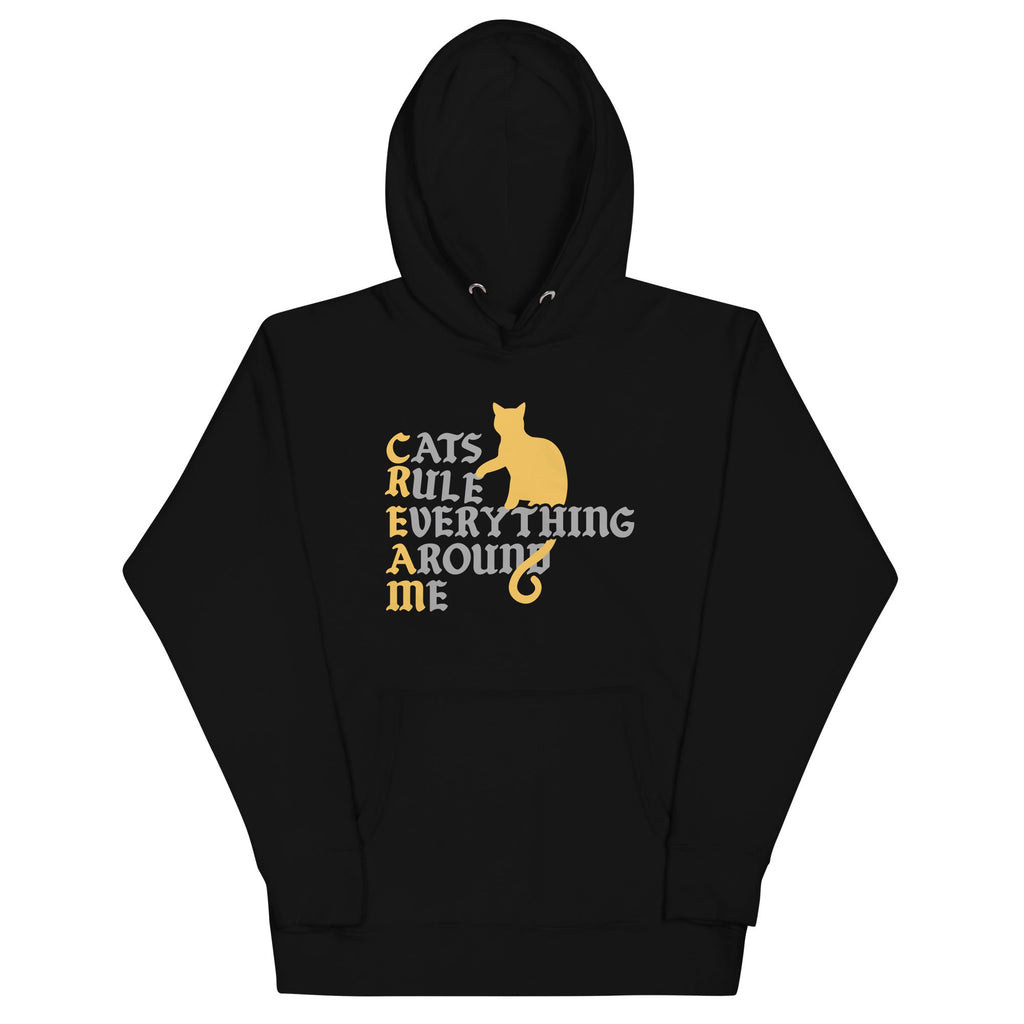 Cats Rule Everything Around Me Unisex Hoodie T-Shirts, Sweatshirt | CoreVibeTees.com (Image 1)