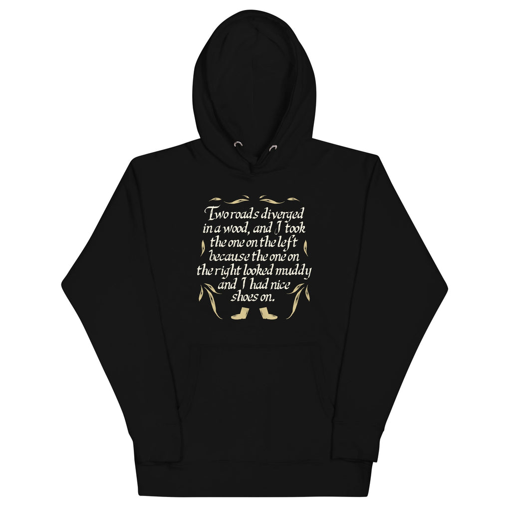 Two Roads Diverged Unisex Hoodie T-Shirts, Sweatshirt | CoreVibeTees.com (Image 2)