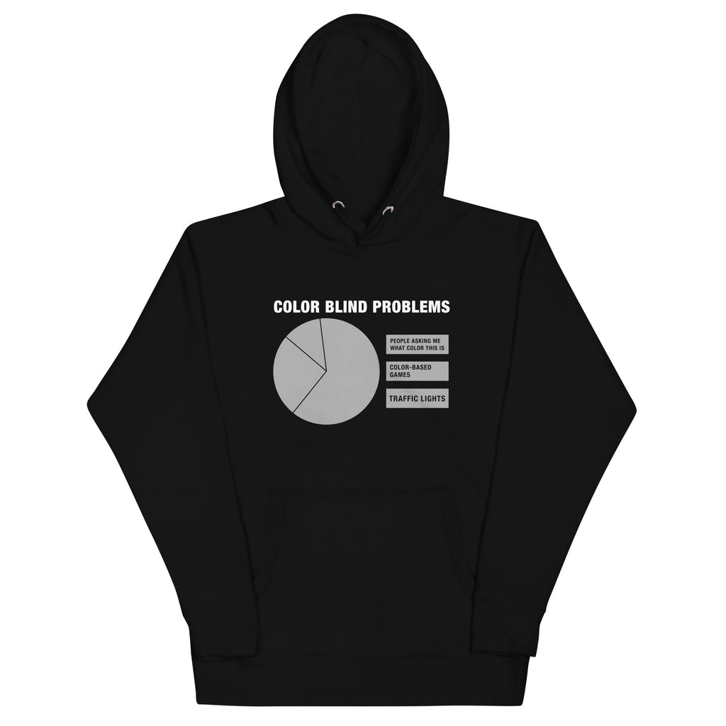 Color Blind Problems Unisex Hoodie T-Shirts, Sweatshirt | CoreVibeTees.com (Image 2)