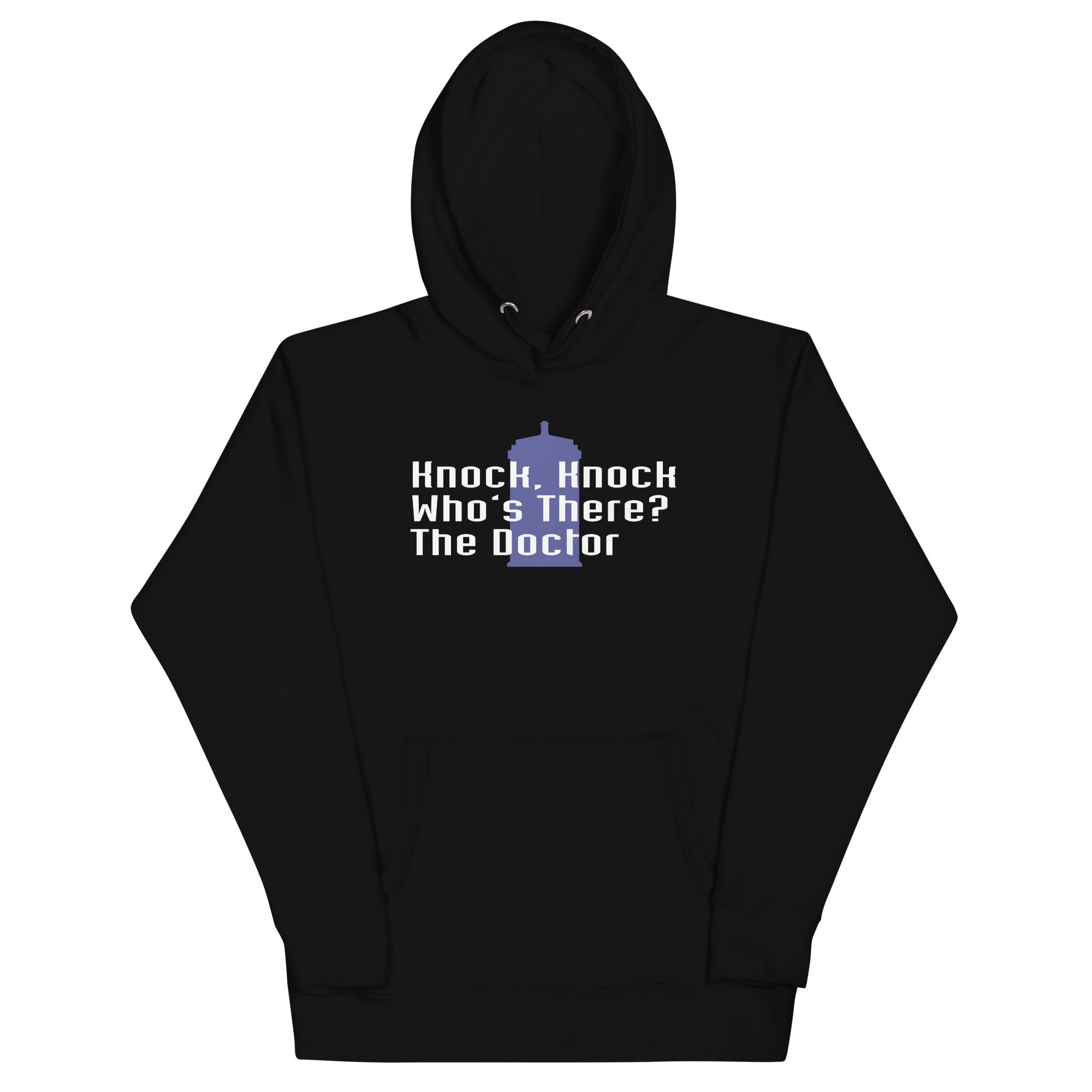 Knock Knock! Who's There? The Doctor Unisex Hoodie T-Shirts, Sweatshirt | CoreVibeTees.com (Image 2)