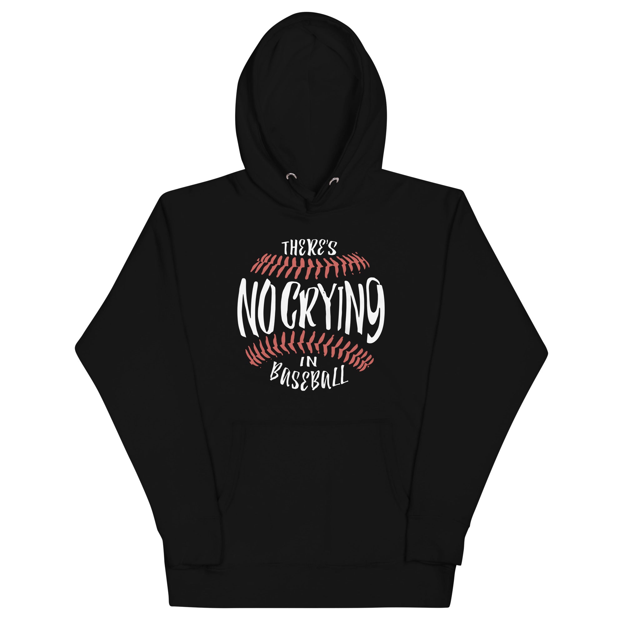 There's No Crying In Baseball Unisex Hoodie T-Shirts, Sweatshirt | CoreVibeTees.com (Image 2)