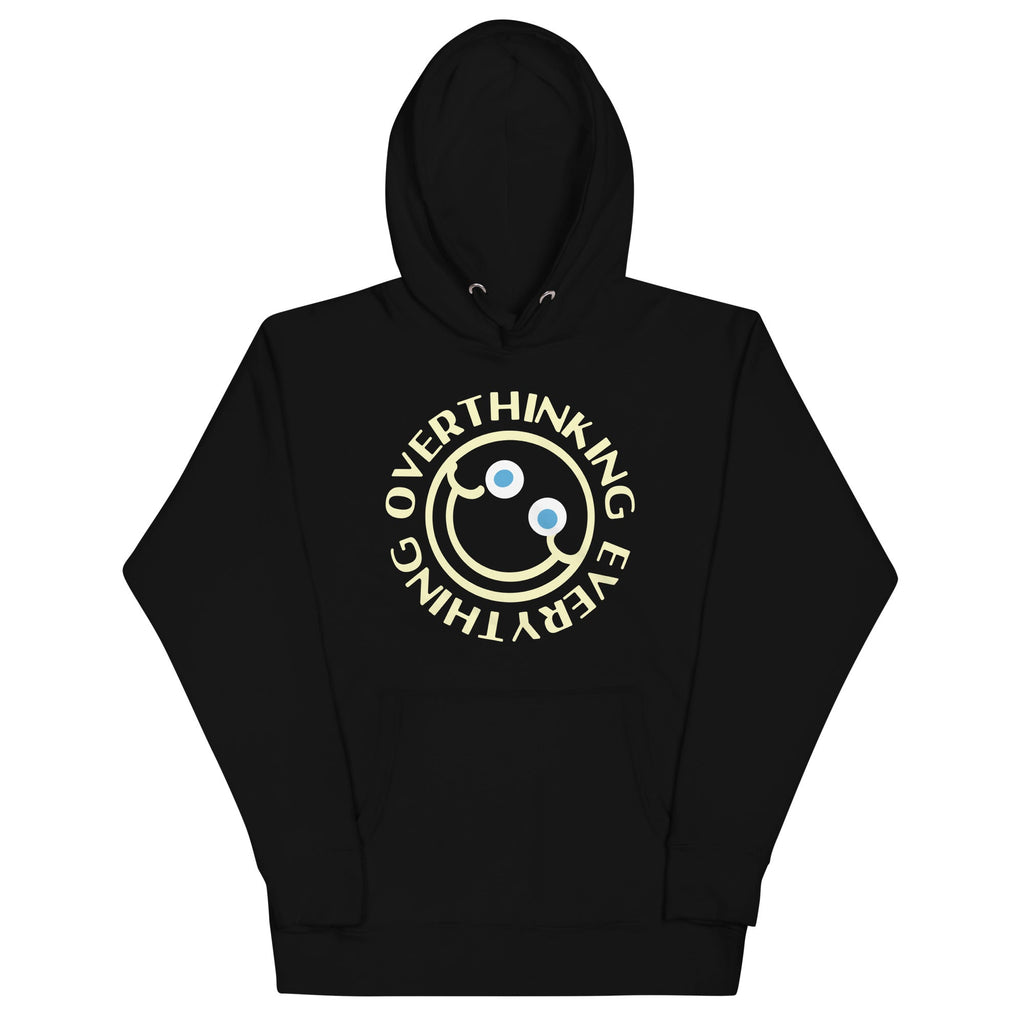 Overthinking Everything Unisex Hoodie T-Shirts, Sweatshirt | CoreVibeTees.com (Image 2)