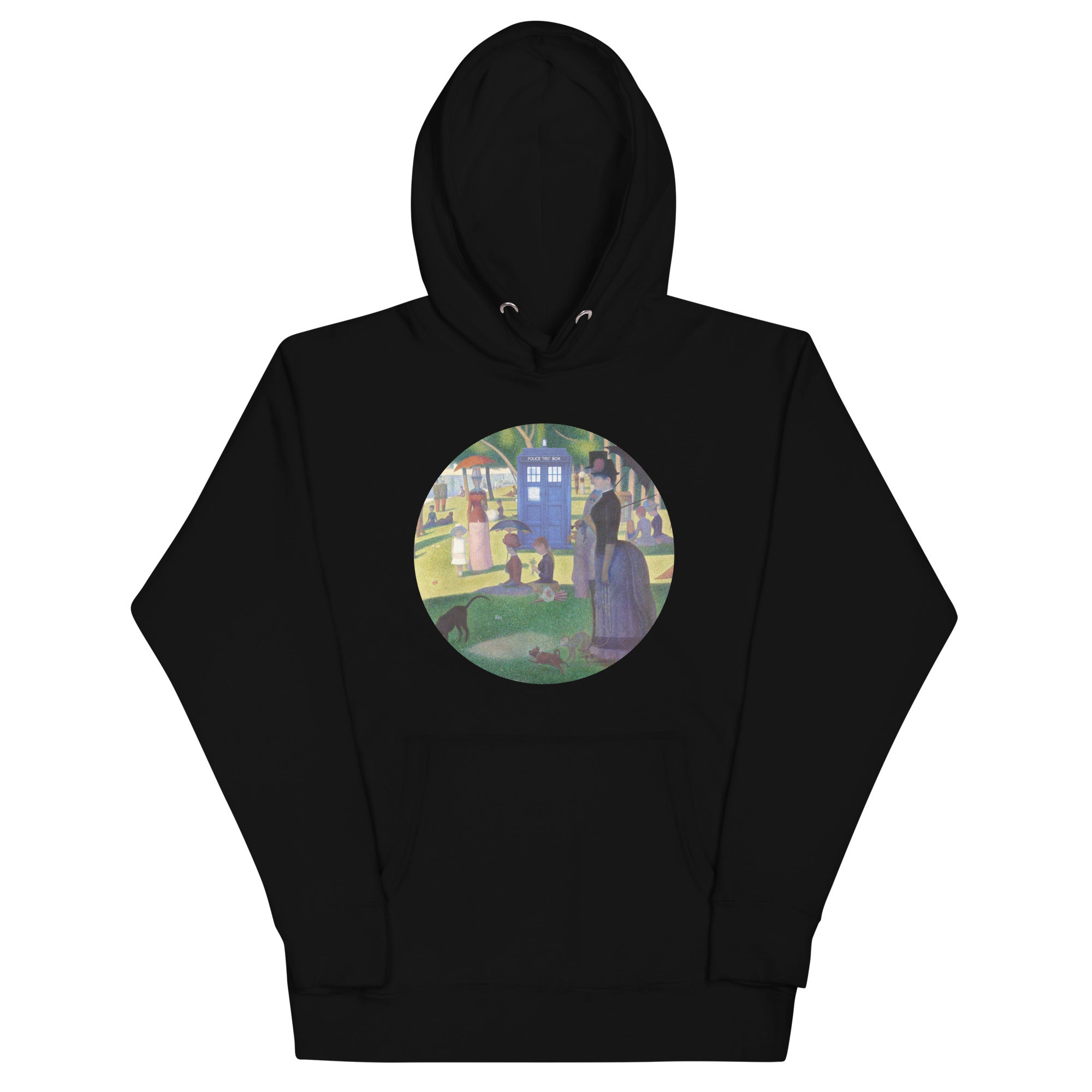 Tardis On La Grande Unisex Hoodie T-Shirts, Sweatshirt | CoreVibeTees.com (Image 2)