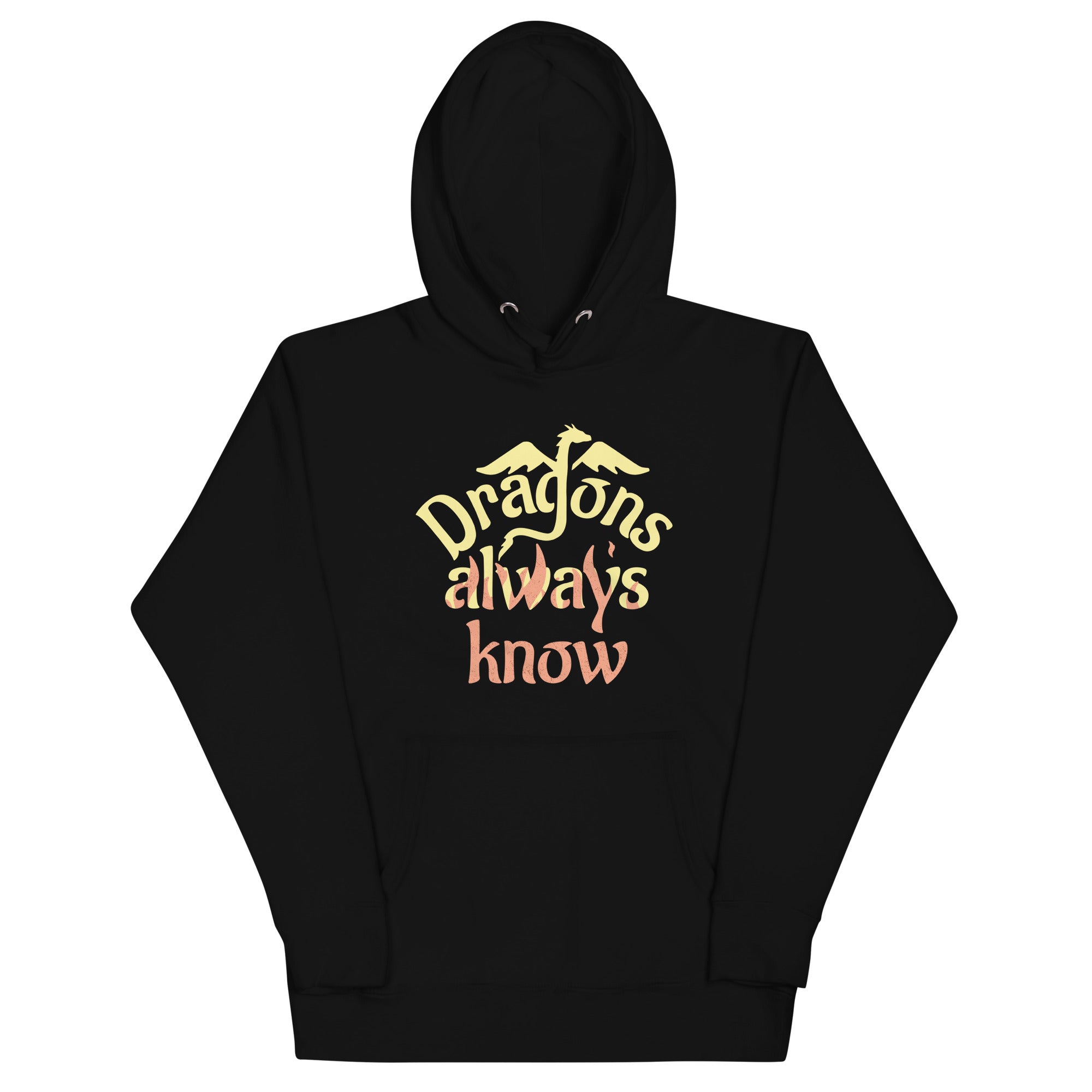 Dragons Always Know Unisex Hoodie T-Shirts, Sweatshirt | CoreVibeTees.com (Image 2)