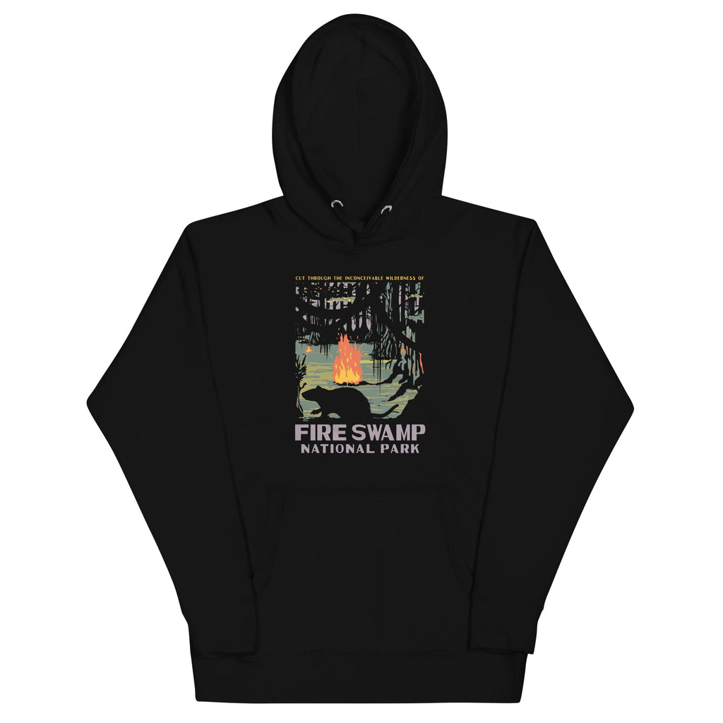 Fire Swamp National Park Unisex Hoodie T-Shirts, Sweatshirt | CoreVibeTees.com (Image 1)