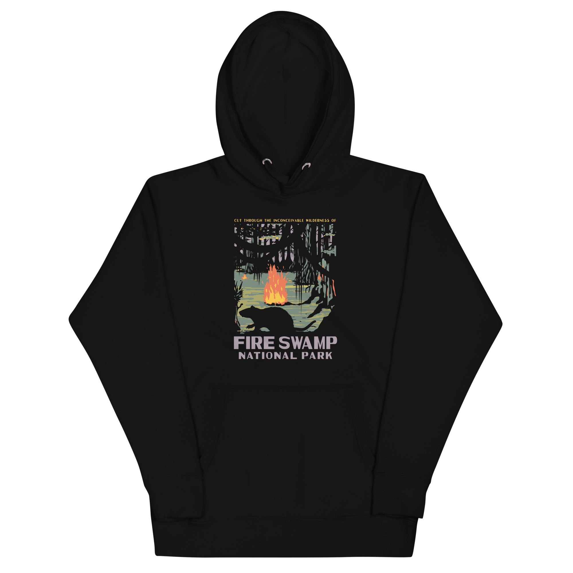 Fire Swamp National Park Unisex Hoodie T-Shirts, Sweatshirt | CoreVibeTees.com (Image 1)
