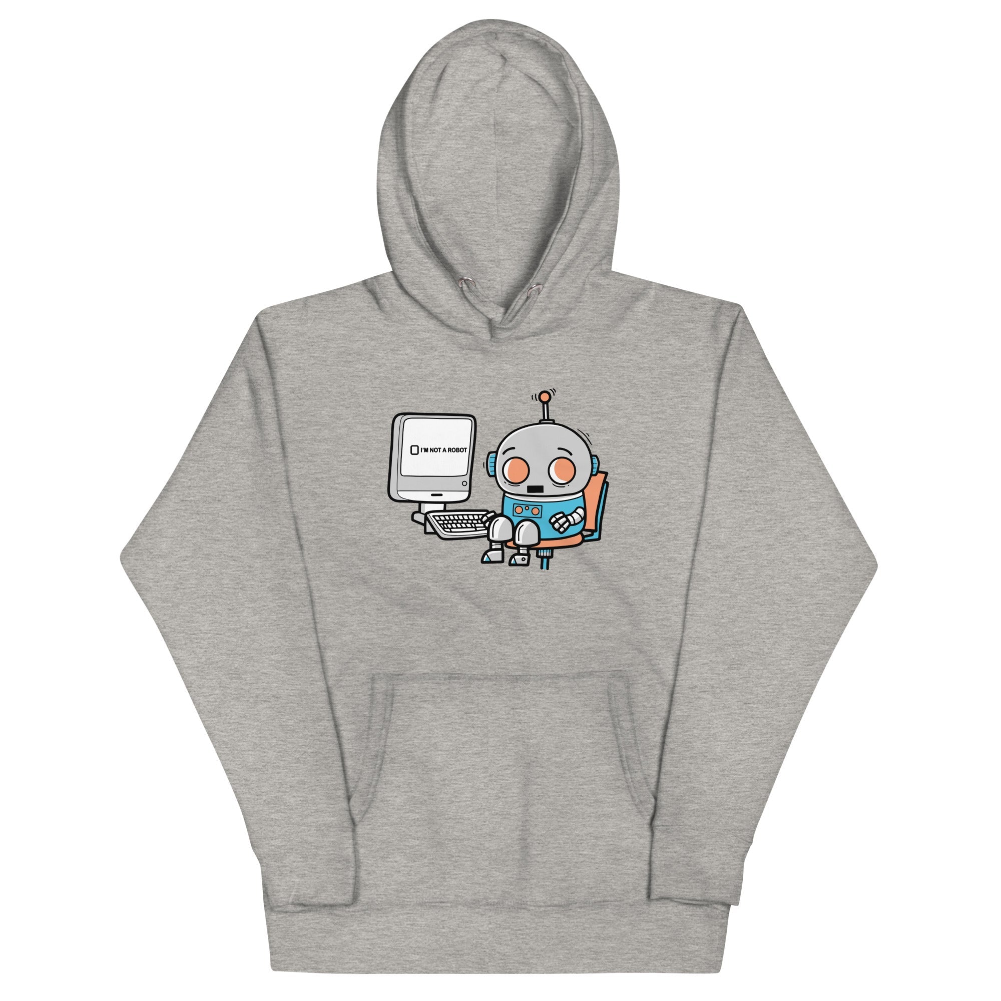 Robot Captcha Unisex Hoodie T-Shirts, Sweatshirt | CoreVibeTees.com (Image 1)