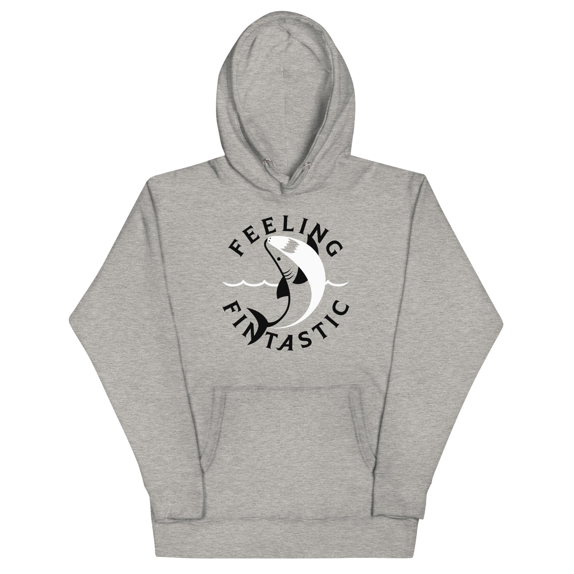 Feeling Fintastic Unisex Hoodie T-Shirts, Sweatshirt | CoreVibeTees.com (Image 1)